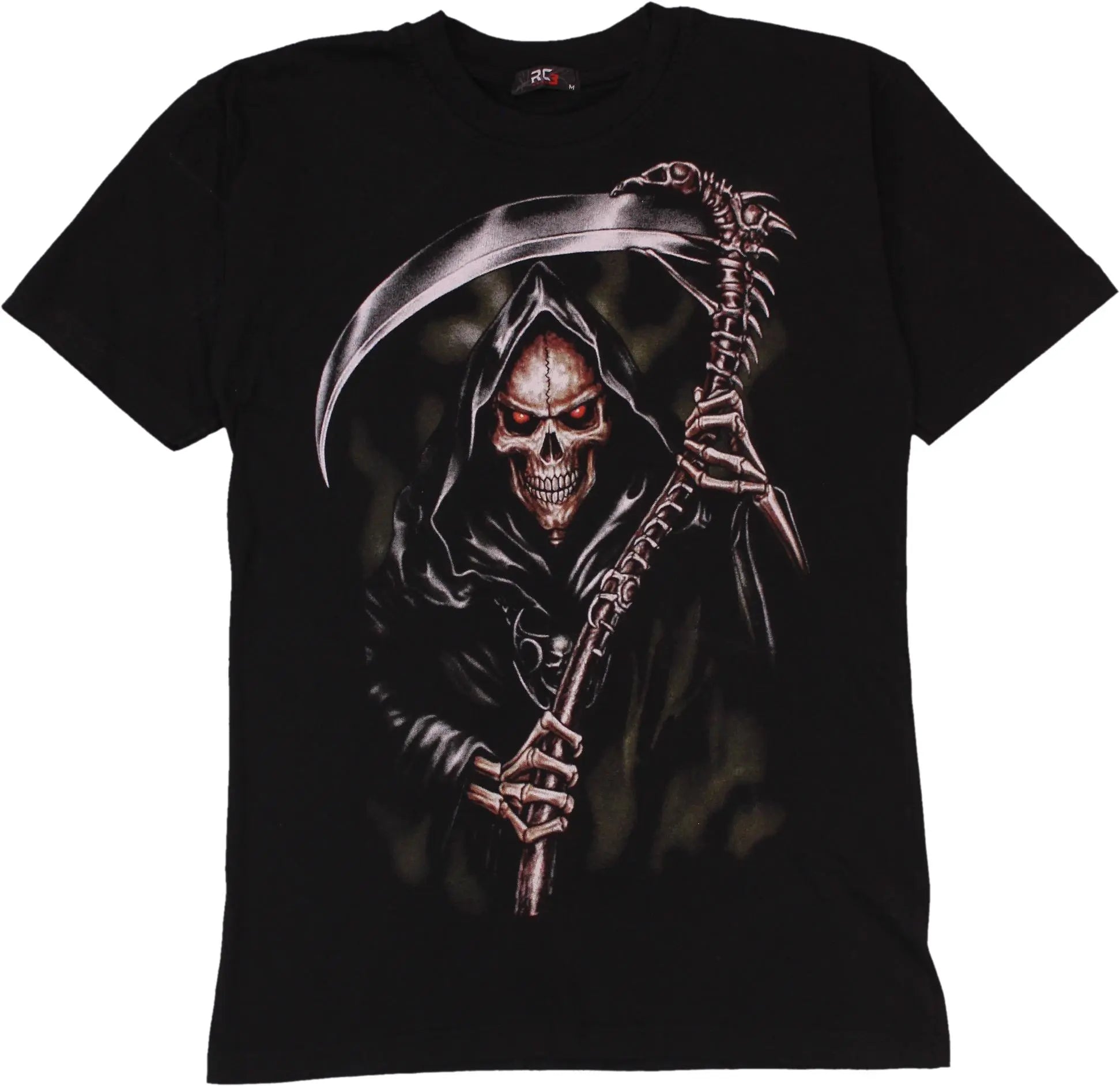 RC 3 - Grim Reaper T-shirt- ThriftTale.com - Vintage and second handclothing
