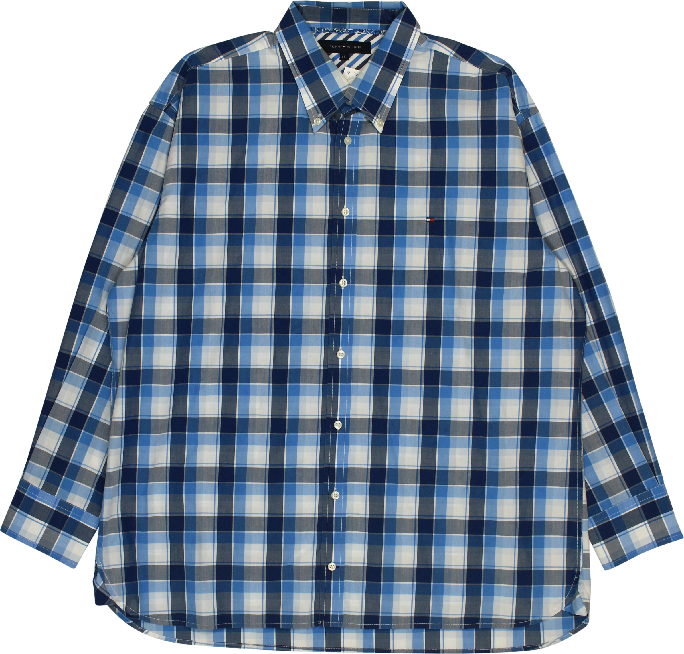 Tommy Hilfiger - Checkered Shirt by Tommy Hilfiger- ThriftTale.com - Vintage and second handclothing