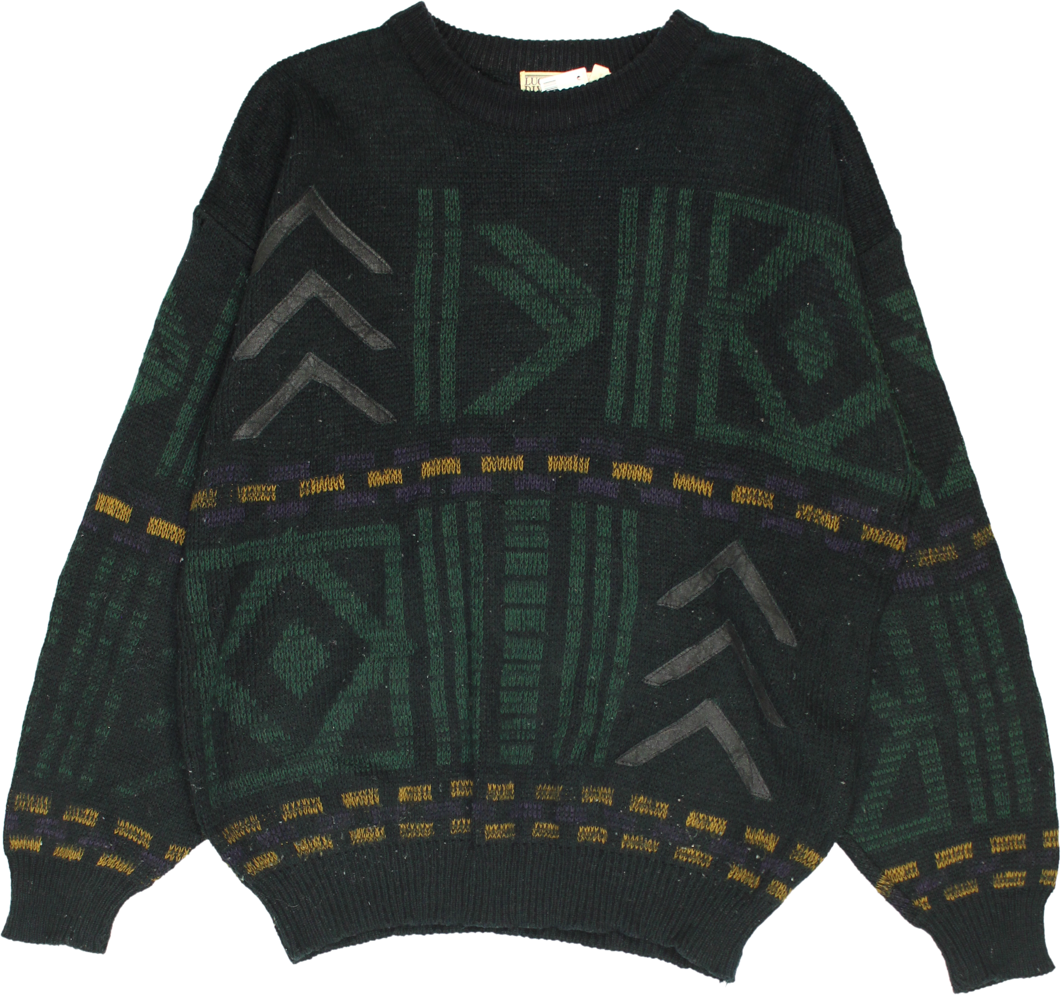 Luciano Divanni - 90s Jumper- ThriftTale.com - Vintage and second handclothing