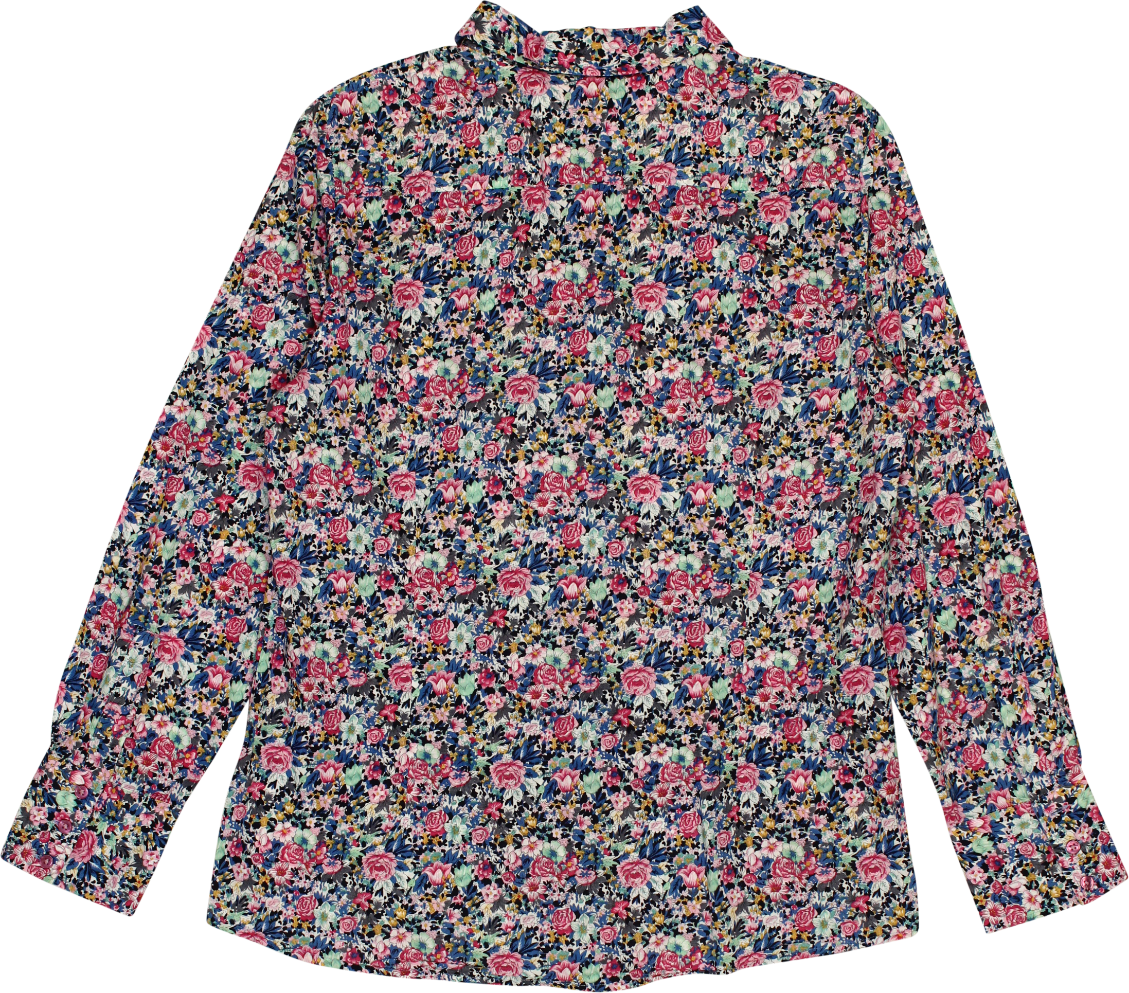 Peter Hahn - Floral Blouse- ThriftTale.com - Vintage and second handclothing