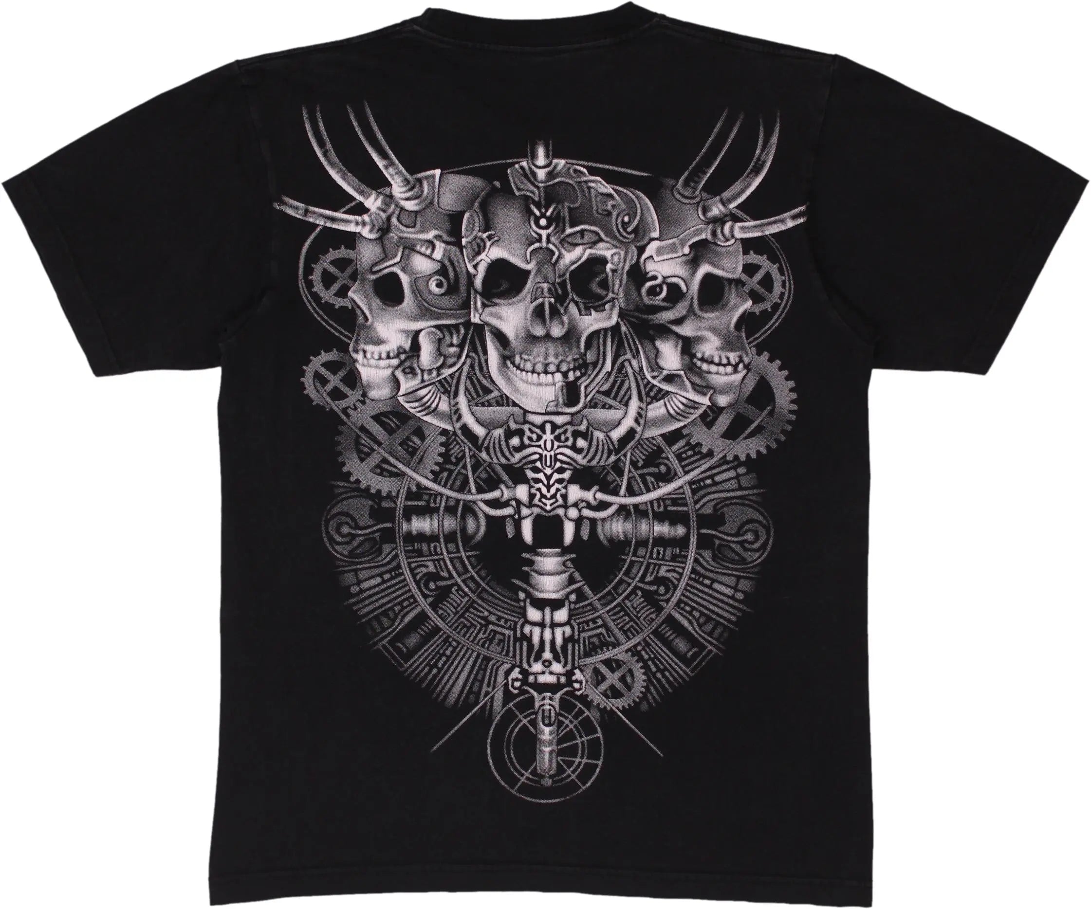 REO - Skulls T-shirt by REO Rock of the T-shirts- ThriftTale.com - Vintage and second handclothing