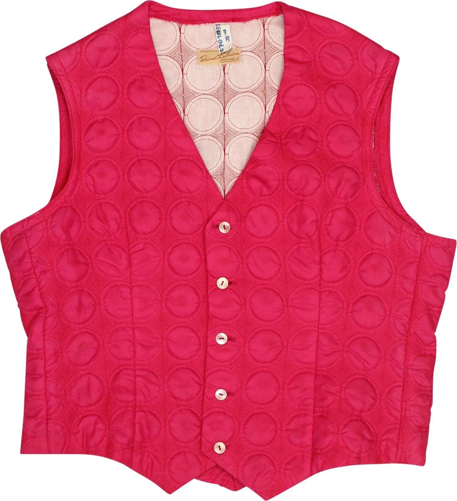 Raines Leikeim - Waistcoat- ThriftTale.com - Vintage and second handclothing