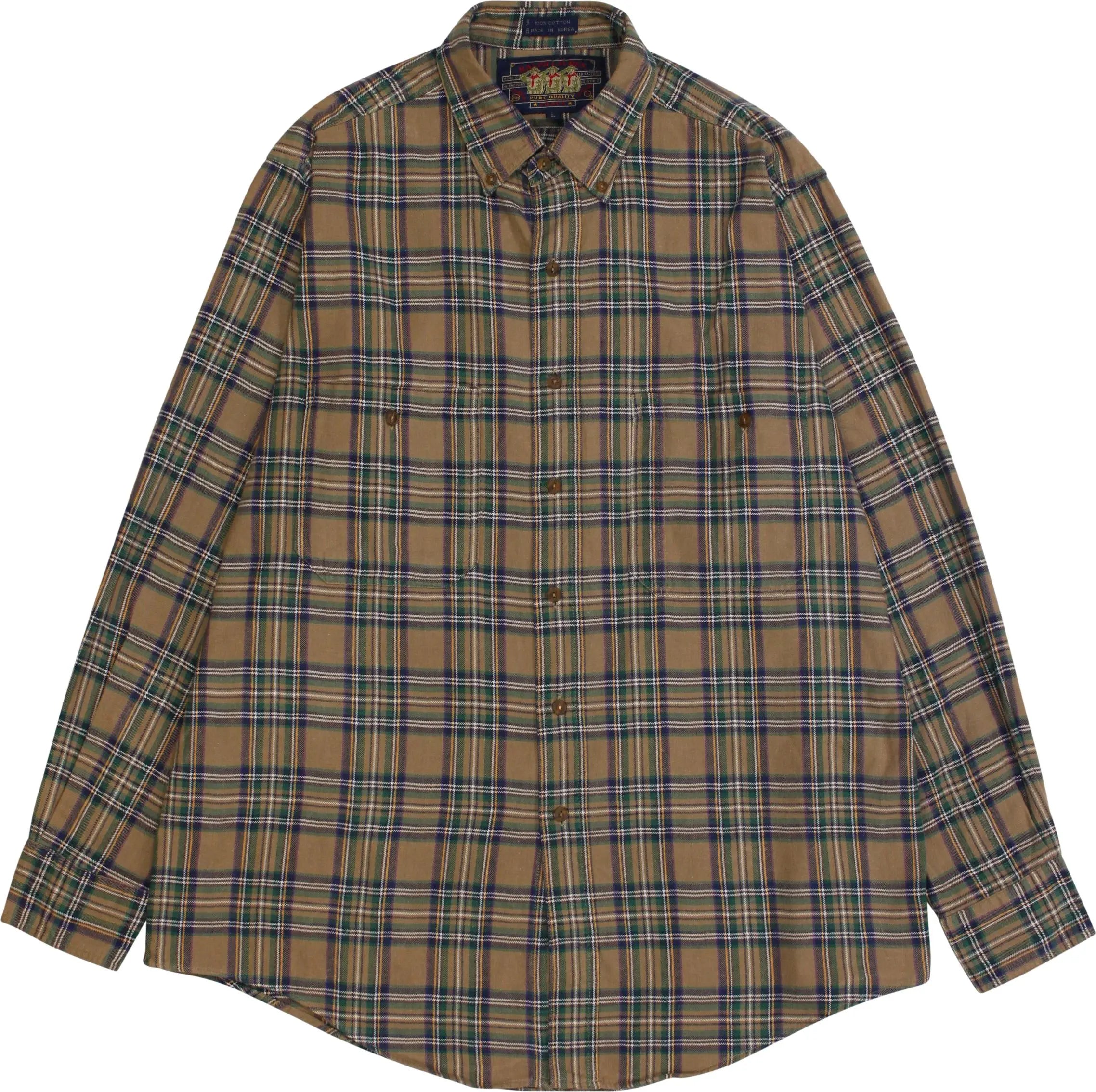 Ralph Lauren - 90s Flannel Shirt by Ralph Lauren- ThriftTale.com - Vintage and second handclothing
