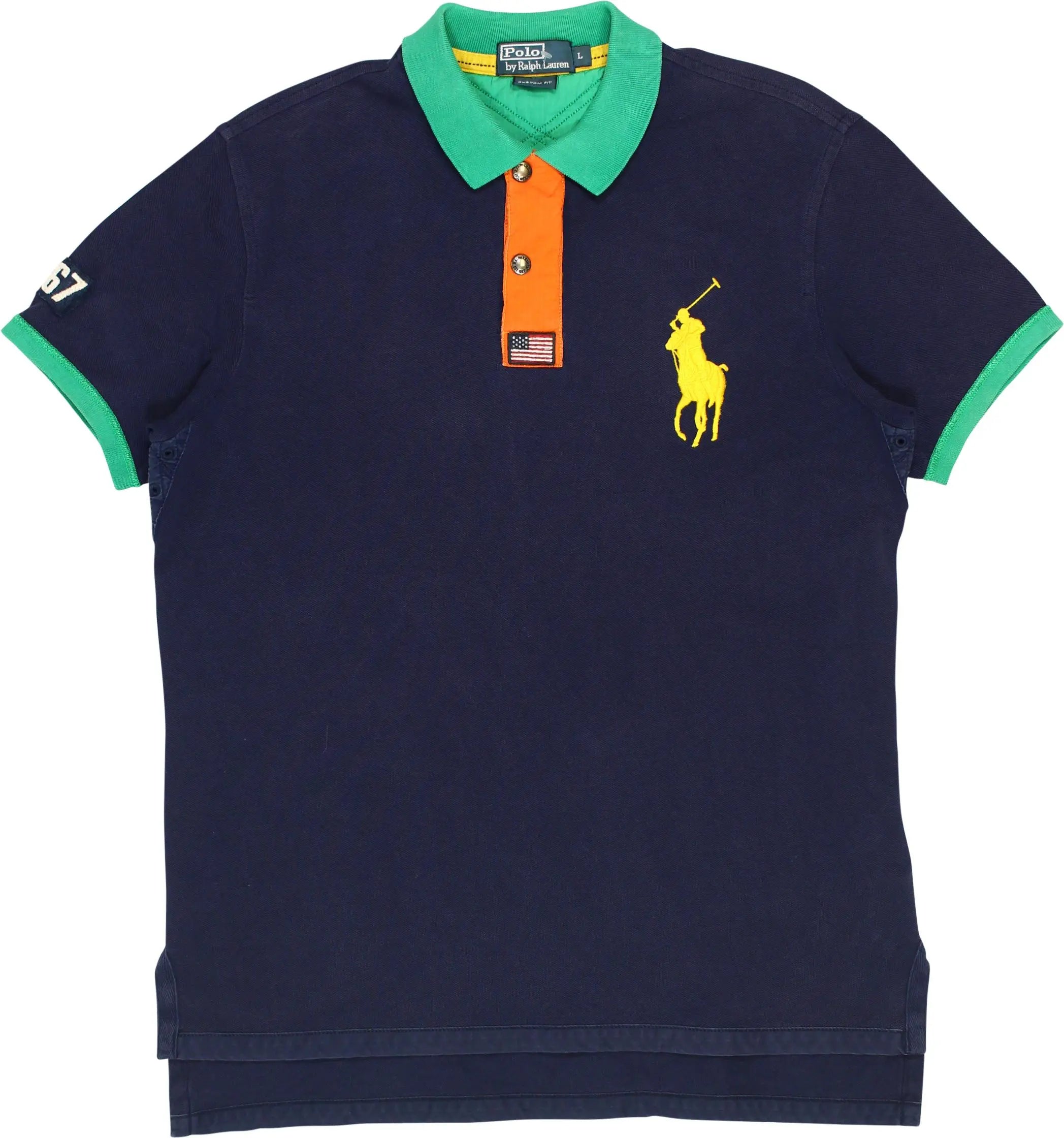 HOT新品90s Polo Ralph Lauren Shirts NAVY XXL トップス
