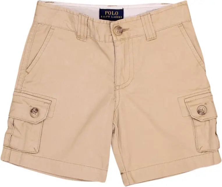 Ralph Lauren - Beige Shorts by Ralph Lauren- ThriftTale.com - Vintage and second handclothing