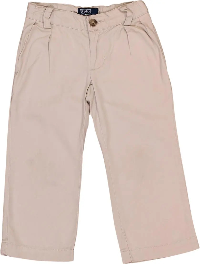 Ralph Lauren - Beige Trousers by Ralph Lauren- ThriftTale.com - Vintage and second handclothing