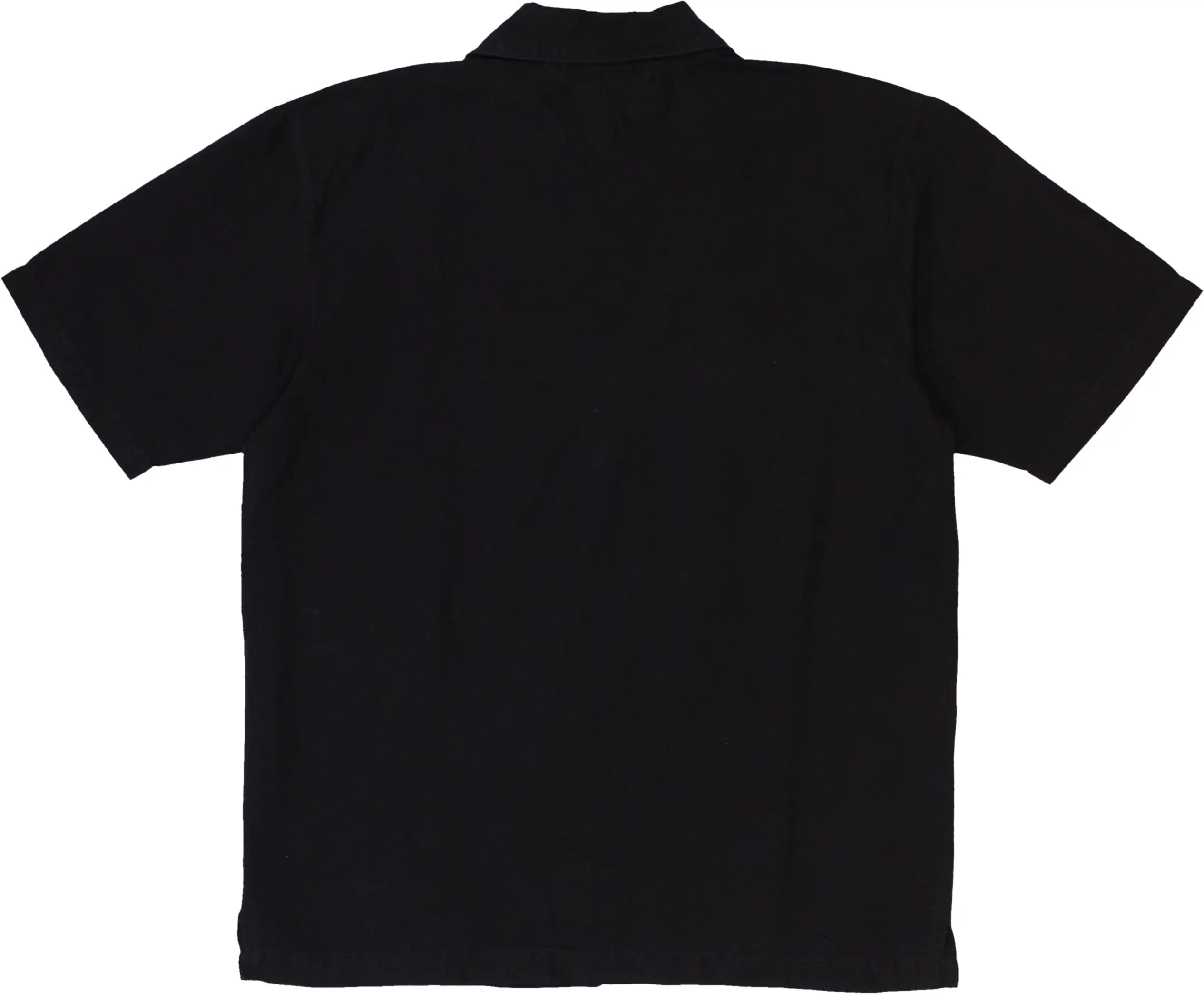 Ralph Lauren - Black Linen Shirt by Ralph Lauren- ThriftTale.com - Vintage and second handclothing