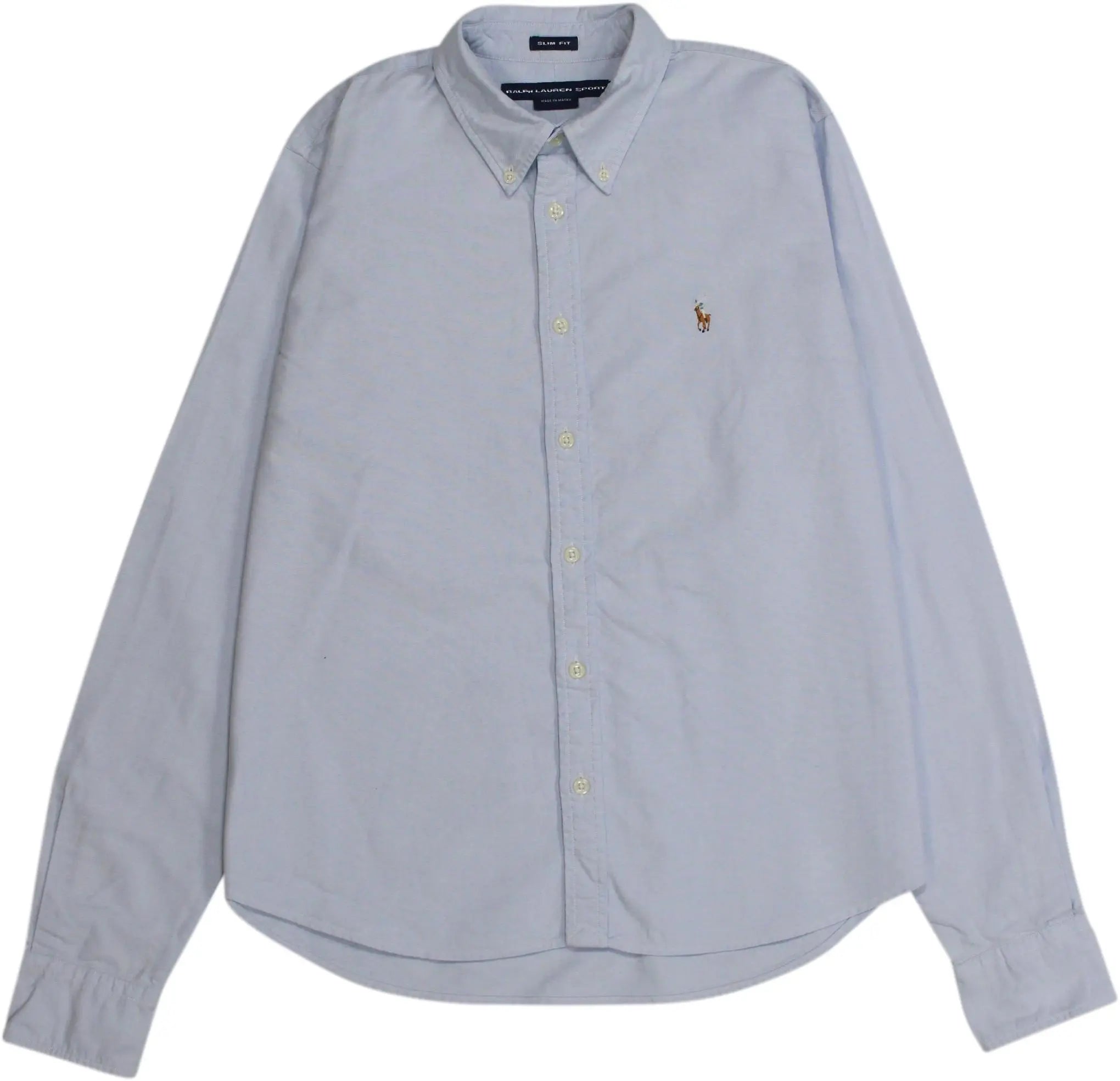 Ralph Lauren - Blue Ralph Lauren Shirt- ThriftTale.com - Vintage and second handclothing