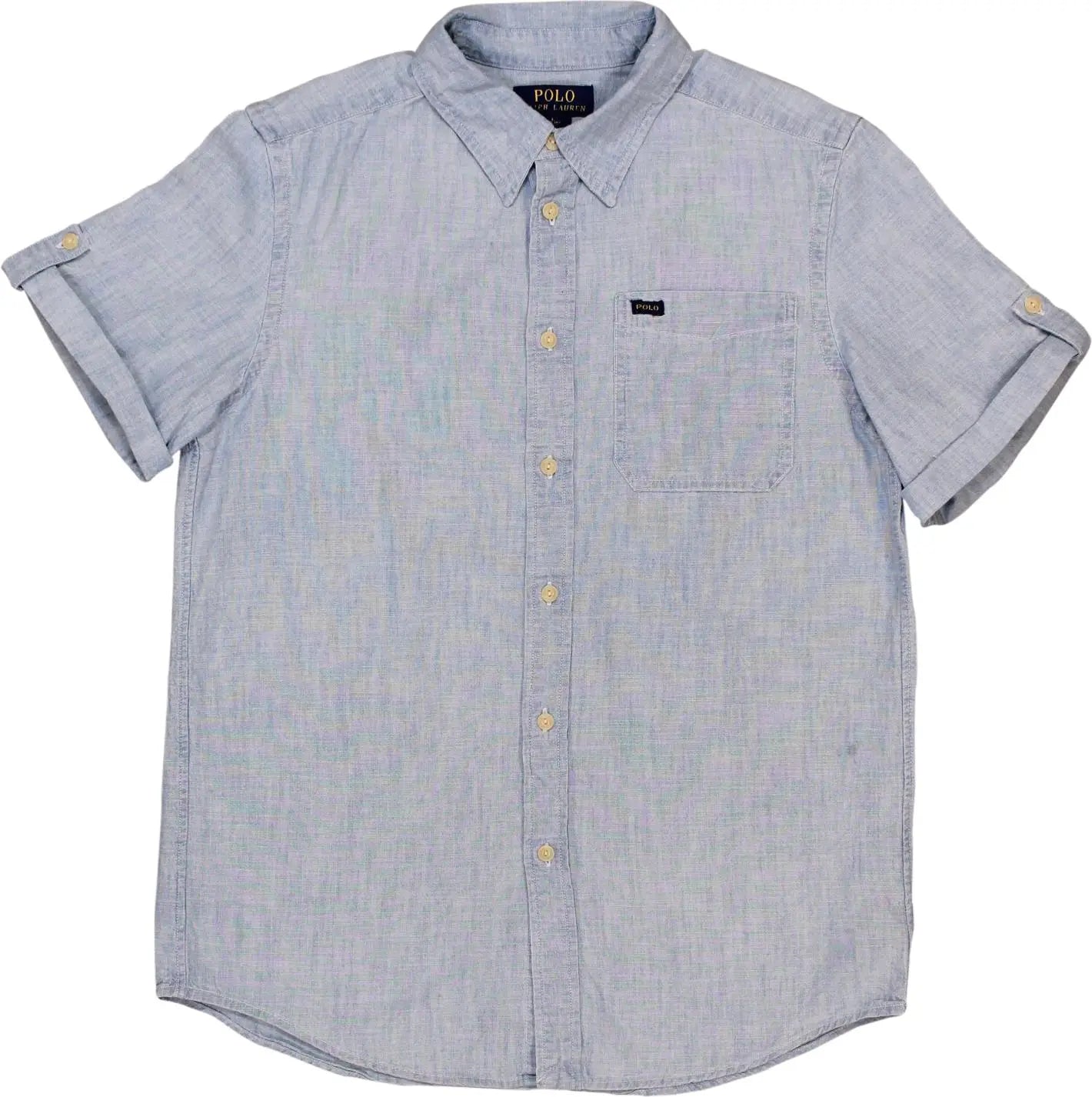 Ralph Lauren - Blue Shirt by Ralph Lauren- ThriftTale.com - Vintage and second handclothing