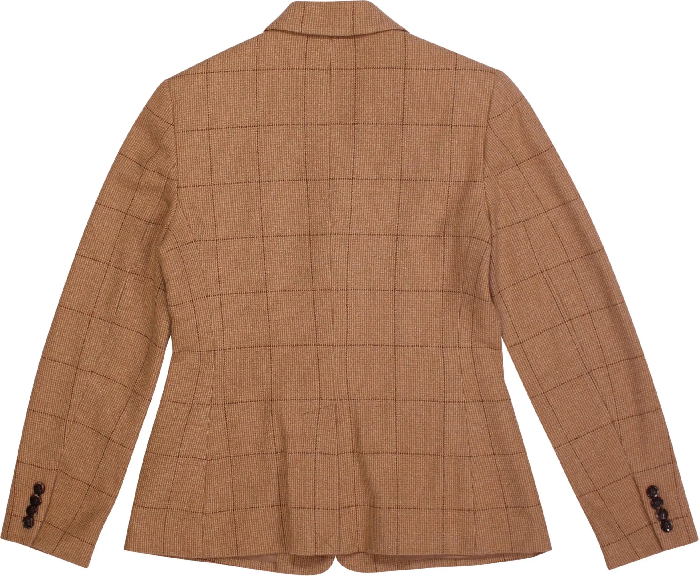 Ralph Lauren - Brown Wool Blazer by Ralph Lauren- ThriftTale.com - Vintage and second handclothing