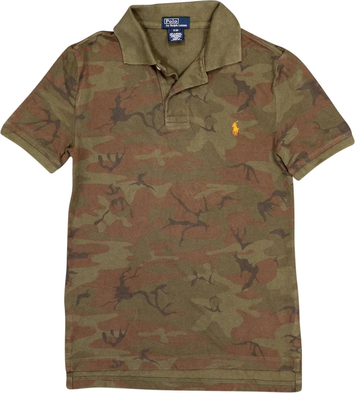 Ralph Lauren - Camouflage Polo Shirt by Ralph Lauren- ThriftTale.com - Vintage and second handclothing