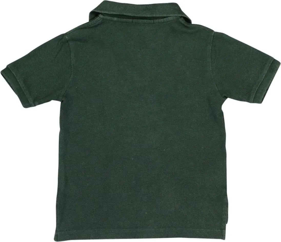 Ralph Lauren - Green Polo Shirt by Ralph Lauren- ThriftTale.com - Vintage and second handclothing