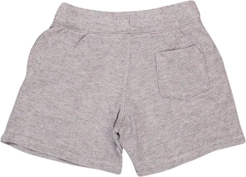 Ralph Lauren - Grey Jogger Shorts by Ralph Lauren- ThriftTale.com - Vintage and second handclothing