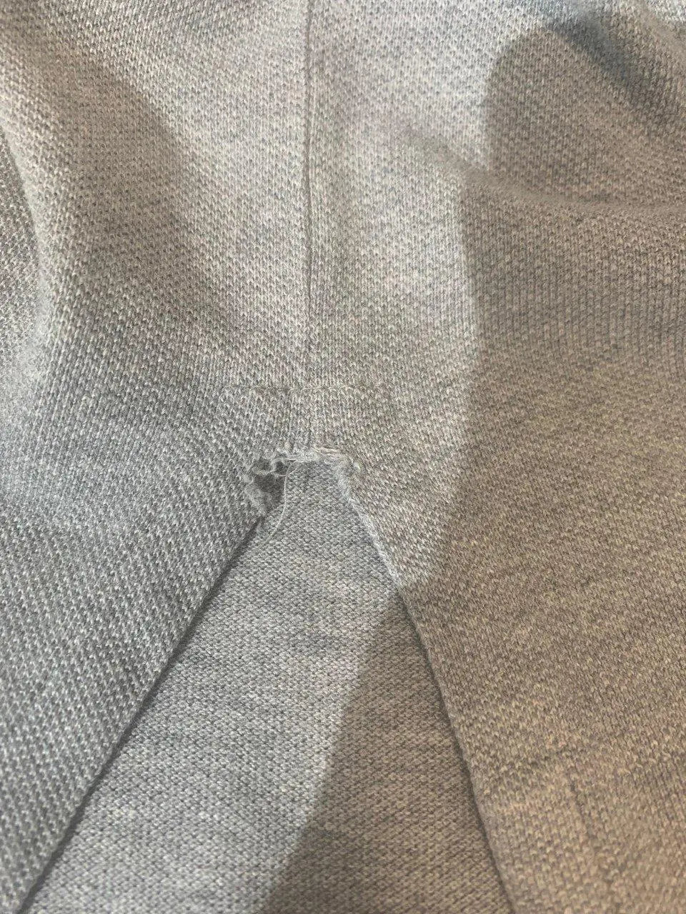 Ralph Lauren - Grey Polo Shirt by Ralph Lauren- ThriftTale.com - Vintage and second handclothing