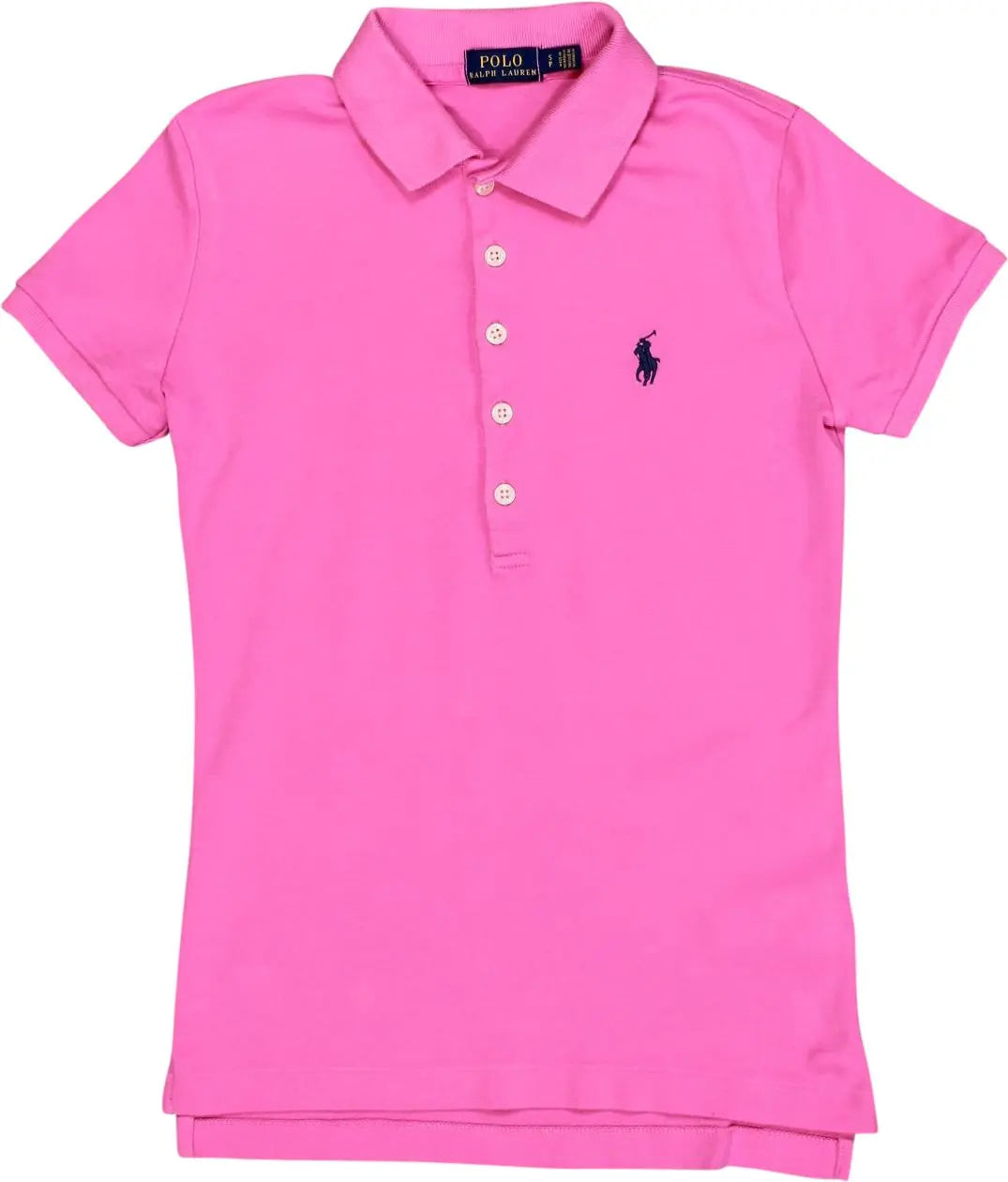 Ralph Lauren - Pink Polo Shirt by Ralph Lauren- ThriftTale.com - Vintage and second handclothing