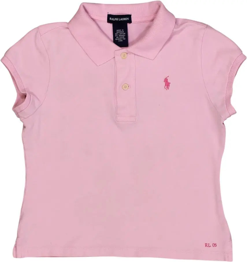 Ralph Lauren - Pink Polo Shirt by Ralph Lauren- ThriftTale.com - Vintage and second handclothing