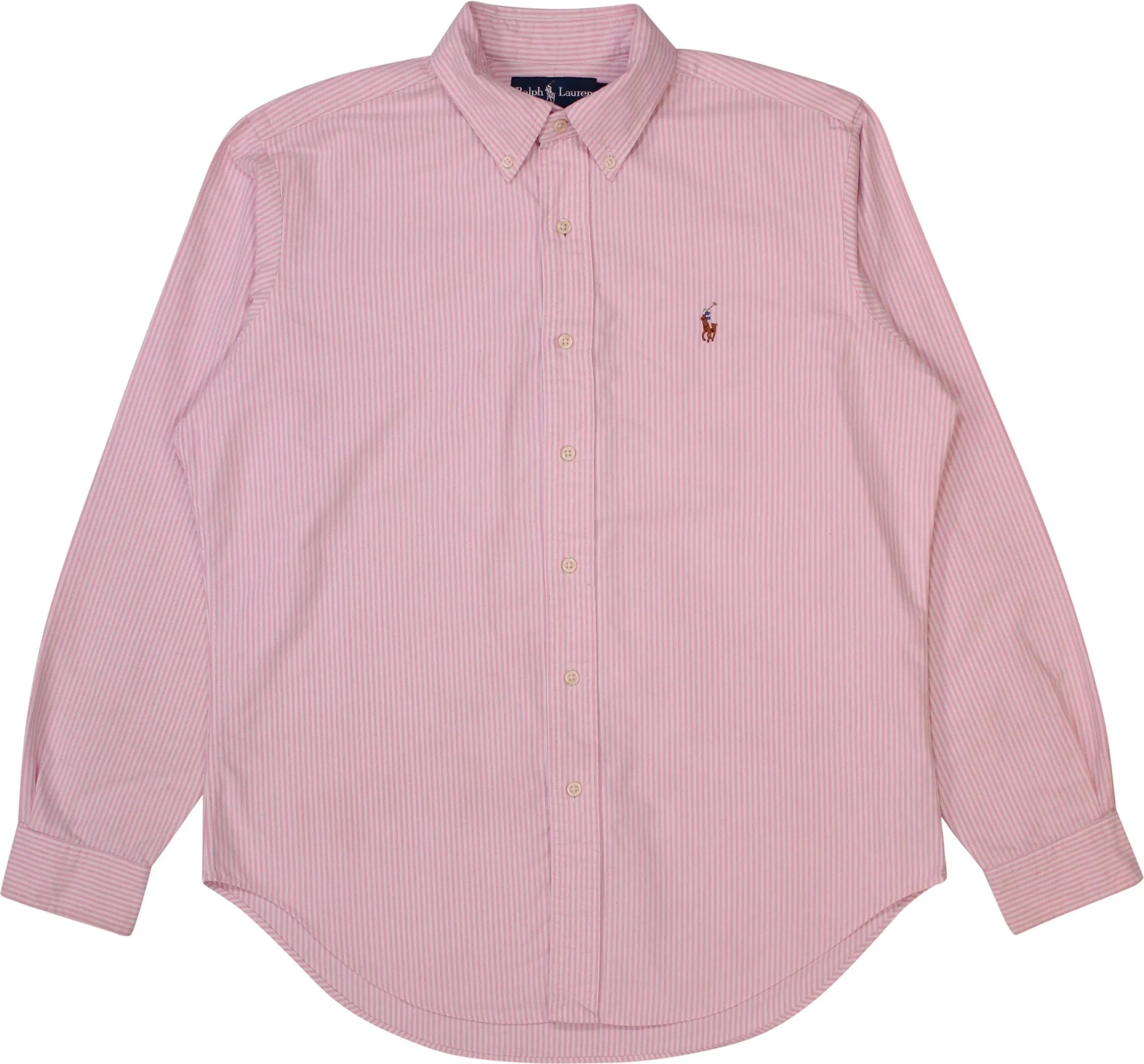 Ralph Lauren - Pink Striped Shirt by Ralph Lauren- ThriftTale.com - Vintage and second handclothing