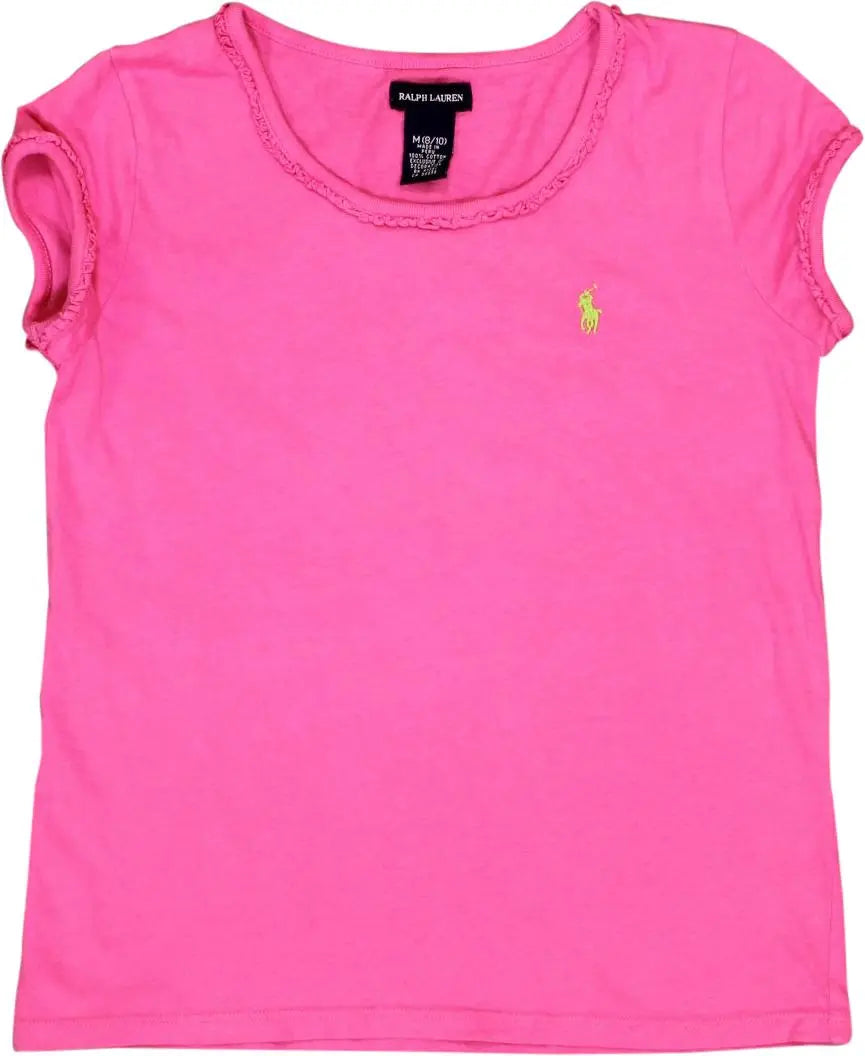 Ralph Lauren - Pink Top by Ralph Lauren- ThriftTale.com - Vintage and second handclothing