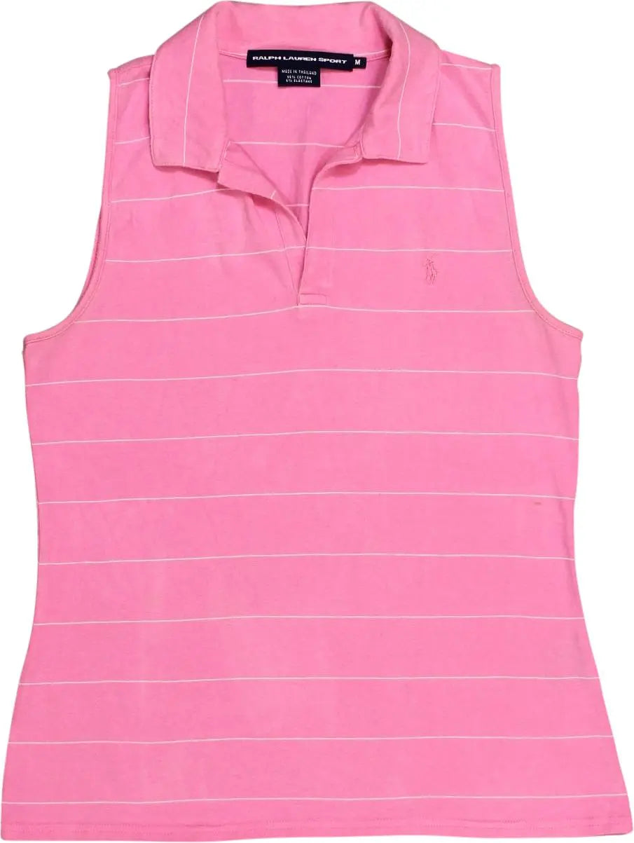 Ralph Lauren - Pink Top by Ralph Lauren Sport- ThriftTale.com - Vintage and second handclothing