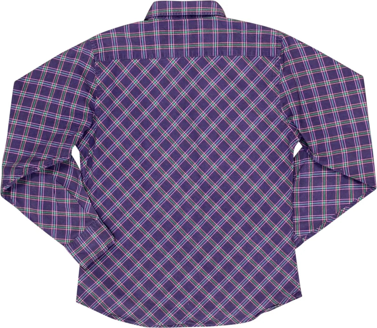Ralph Lauren - Purple Blouse by Ralph Lauren- ThriftTale.com - Vintage and second handclothing