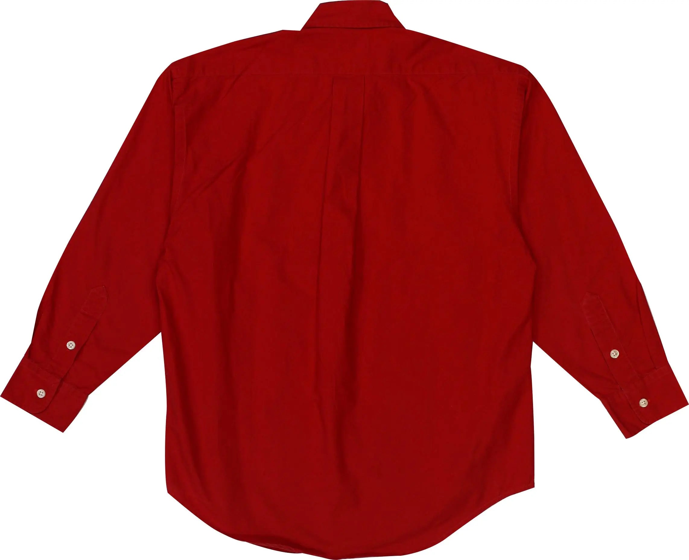 Ralph Lauren - Red Shirt by Ralph Lauren- ThriftTale.com - Vintage and second handclothing
