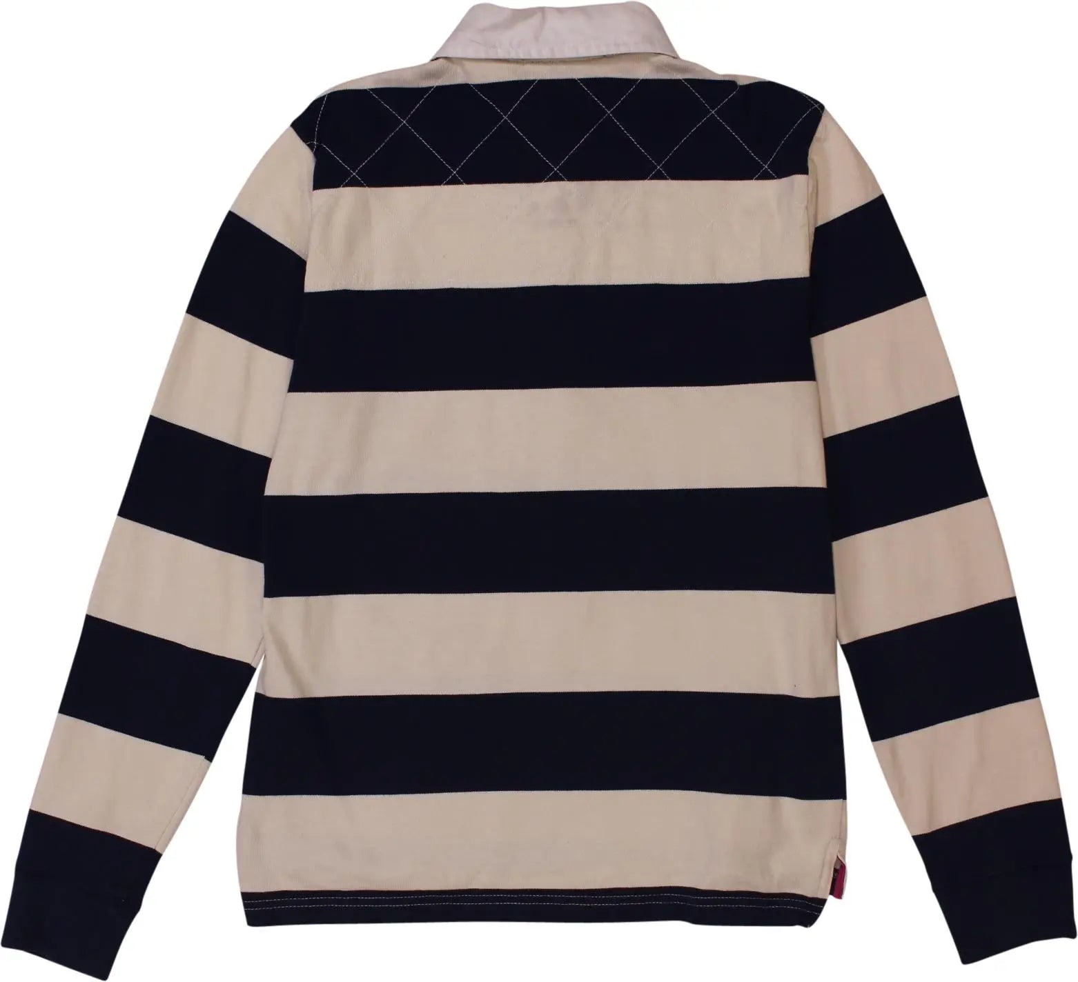 Ralph Lauren - Striped Long Sleeve Polo Shirt by Tommy Hilfiger- ThriftTale.com - Vintage and second handclothing