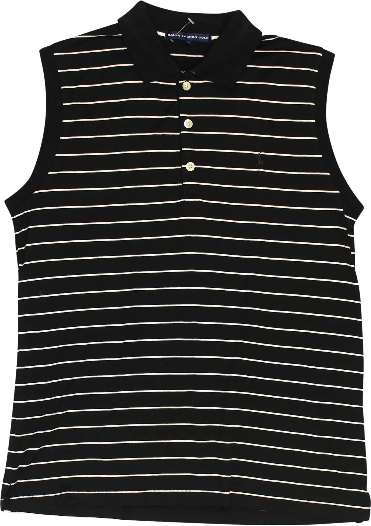 Ralph Lauren - Striped Sleeveless Top- ThriftTale.com - Vintage and second handclothing