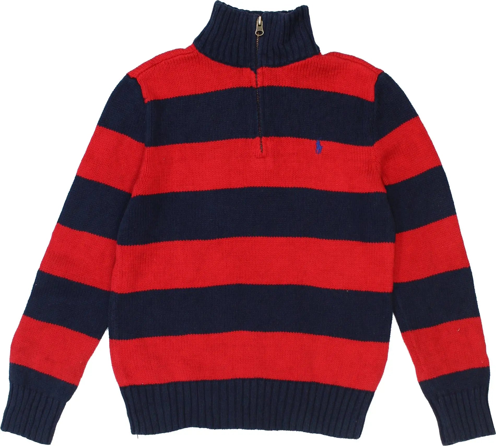 Ralph Lauren - Striped Sweater by Ralph Lauren- ThriftTale.com - Vintage and second handclothing