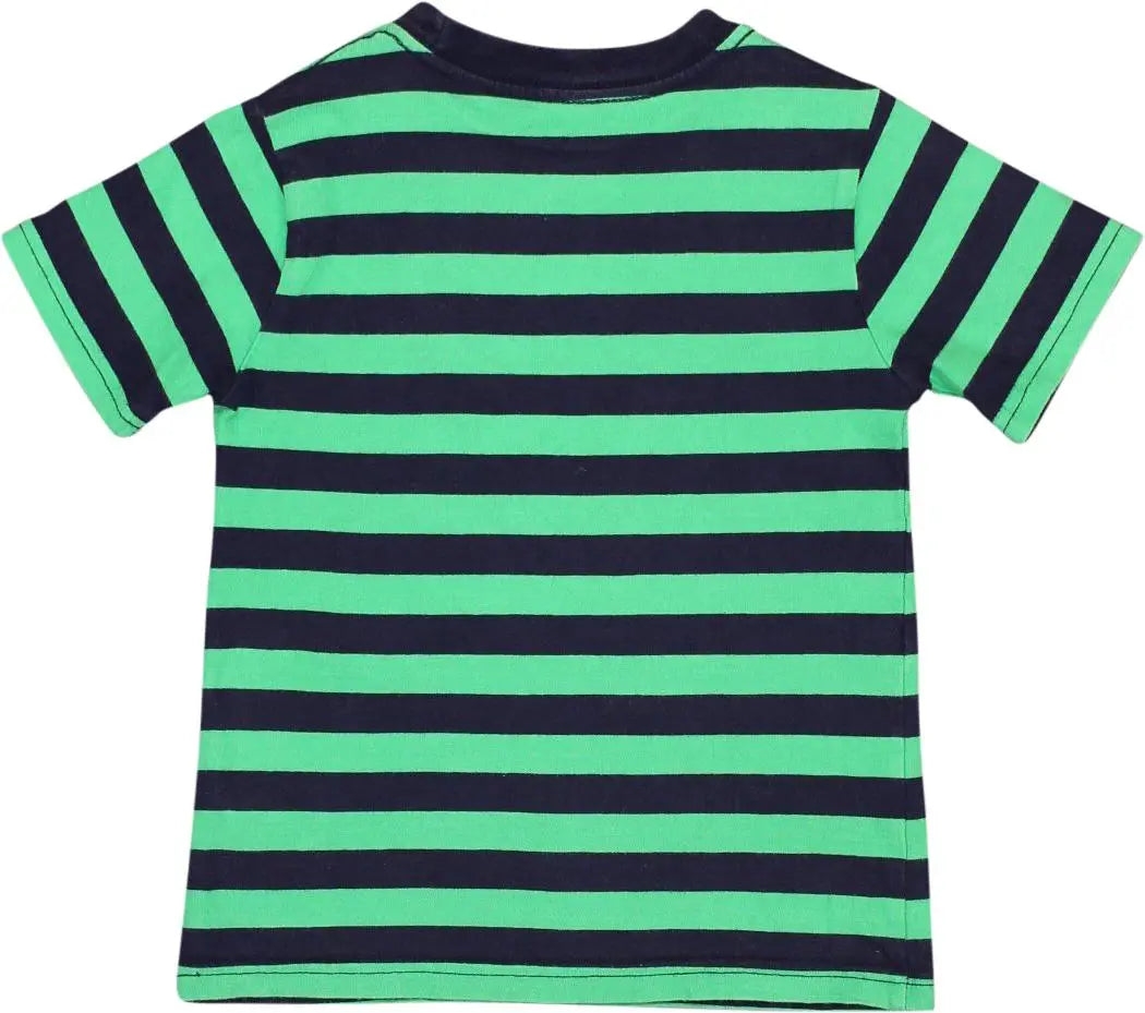 Ralph Lauren - Striped T-shirt by Ralph Lauren- ThriftTale.com - Vintage and second handclothing