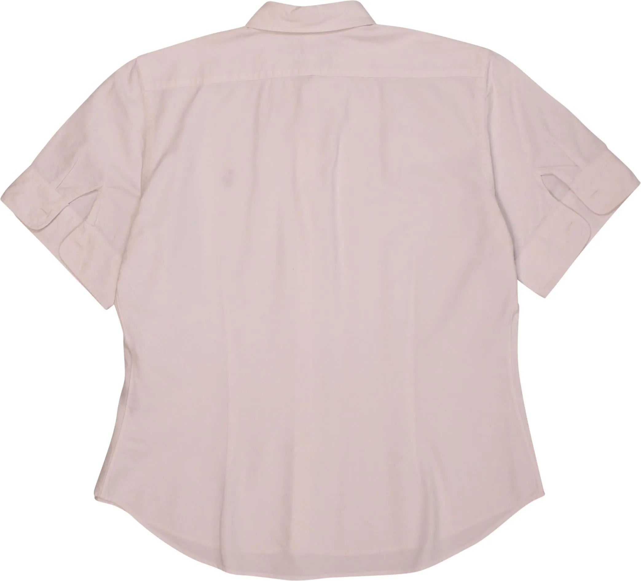 Ralph Lauren - White Short Sleeve Shirt by Ralph Lauren- ThriftTale.com - Vintage and second handclothing