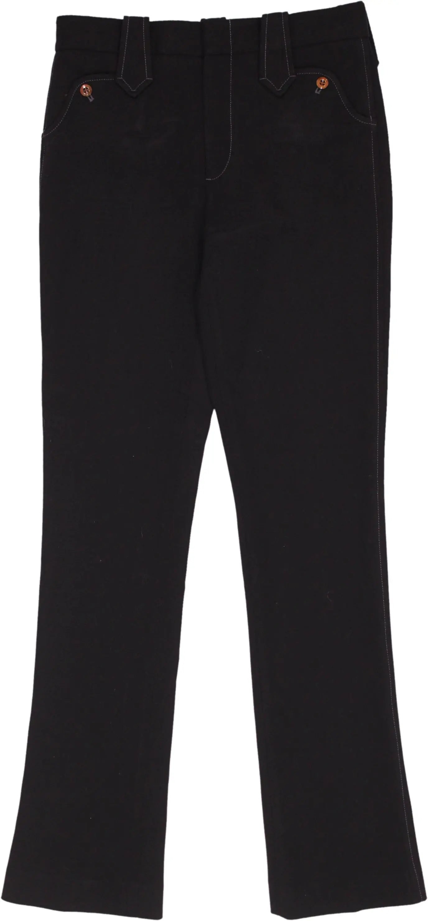 Ralph Lauren - Wool Black Pants by Ralph Lauren- ThriftTale.com - Vintage and second handclothing