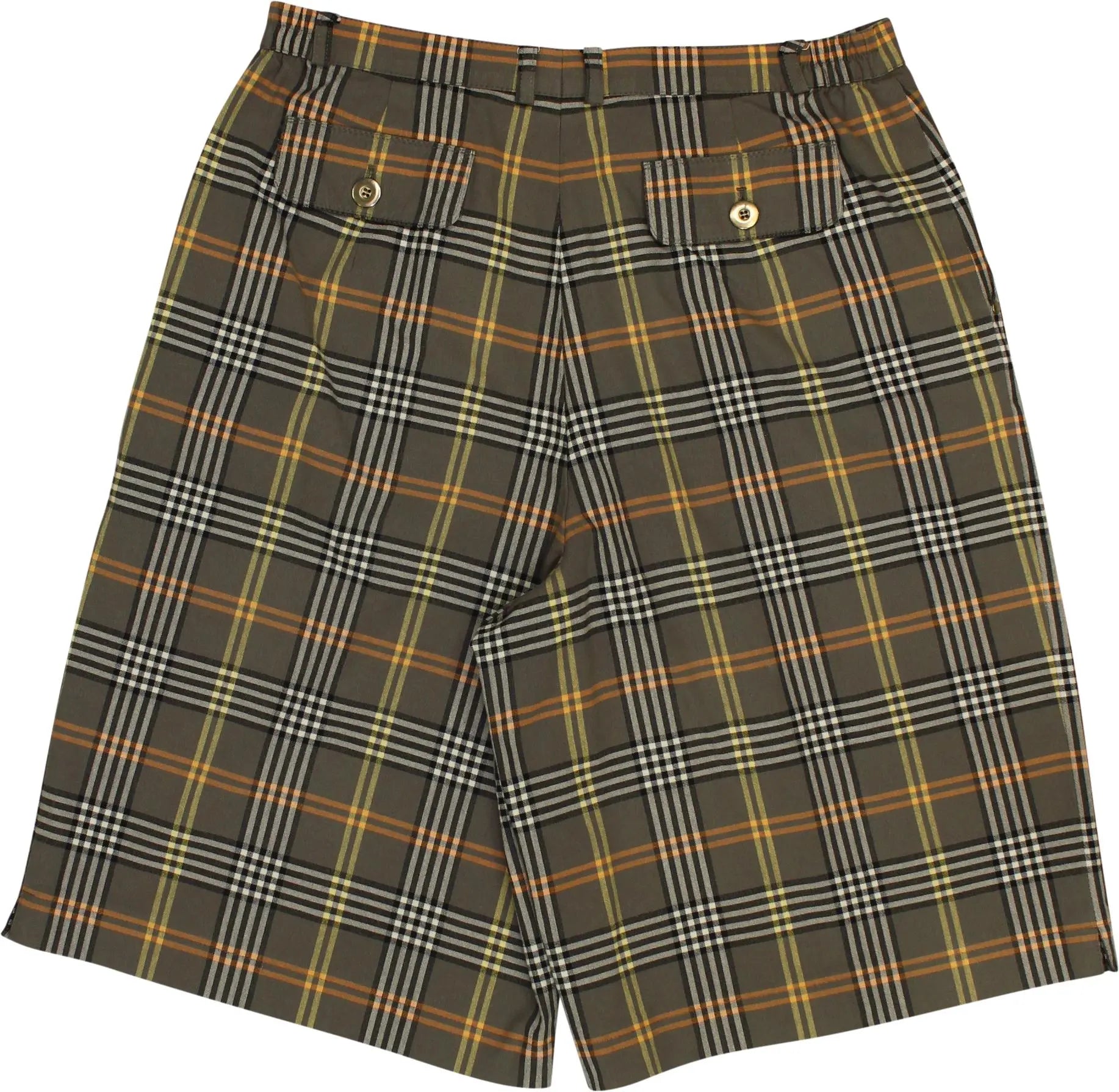 Ravens - Checked Shorts- ThriftTale.com - Vintage and second handclothing