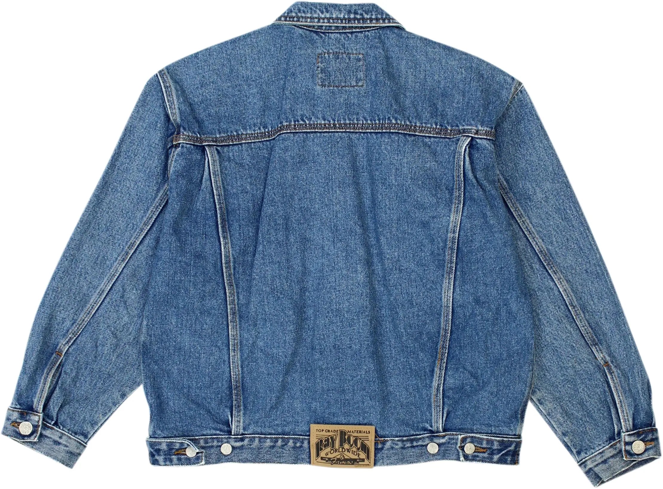 Rayboom - Blue Denim Jacket- ThriftTale.com - Vintage and second handclothing