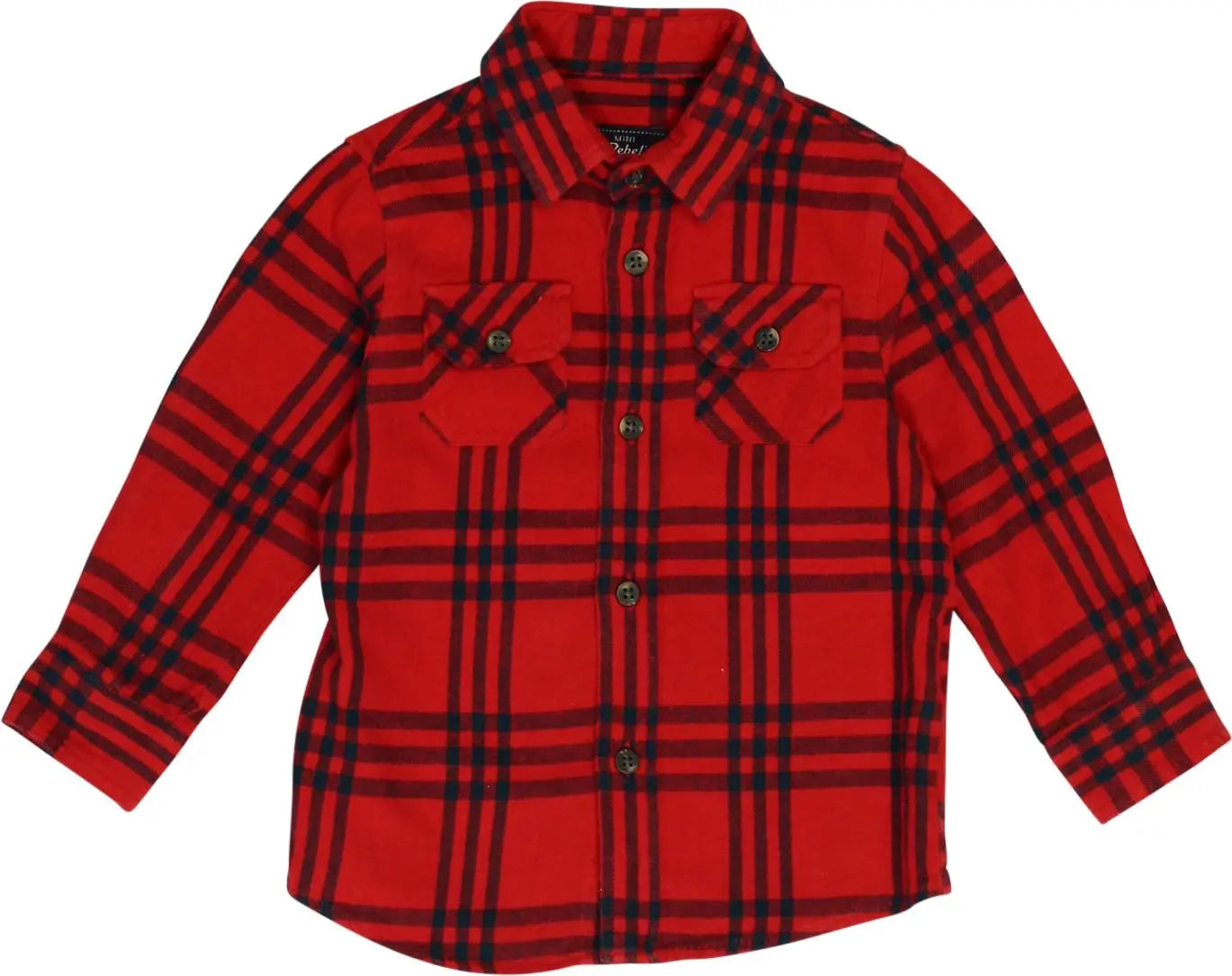 Rebel - Flannel Checked Shirt- ThriftTale.com - Vintage and second handclothing