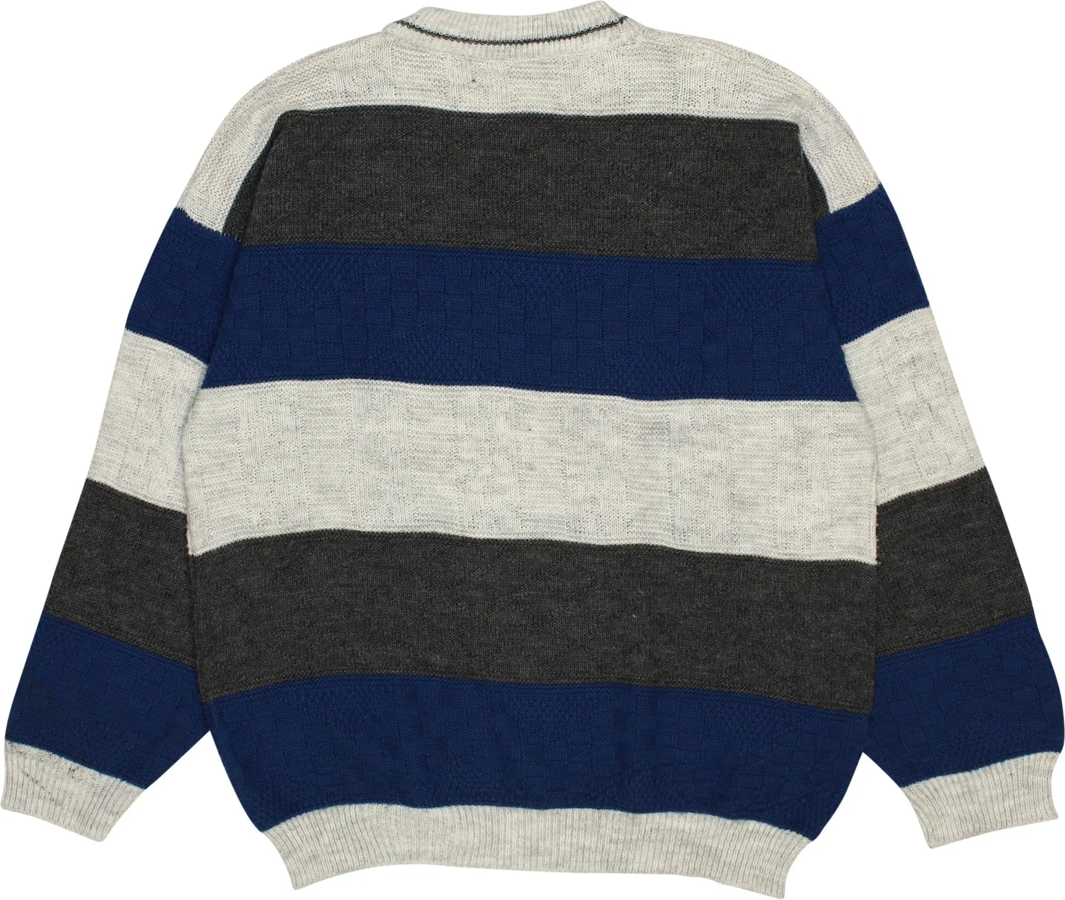Red Book - Wool Blend Striped Jumper- ThriftTale.com - Vintage and second handclothing