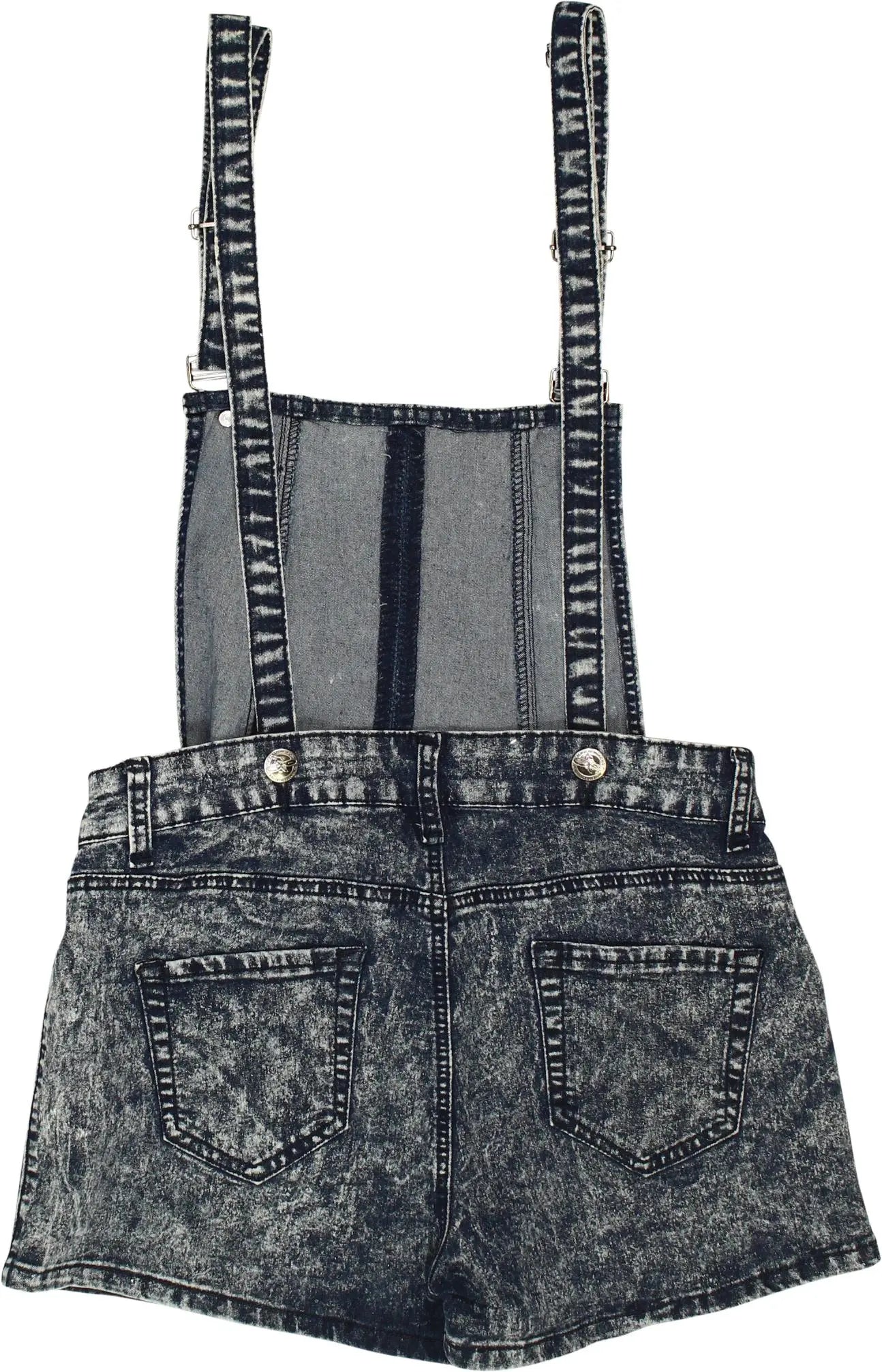 Redfox - Short Denim Overalls- ThriftTale.com - Vintage and second handclothing