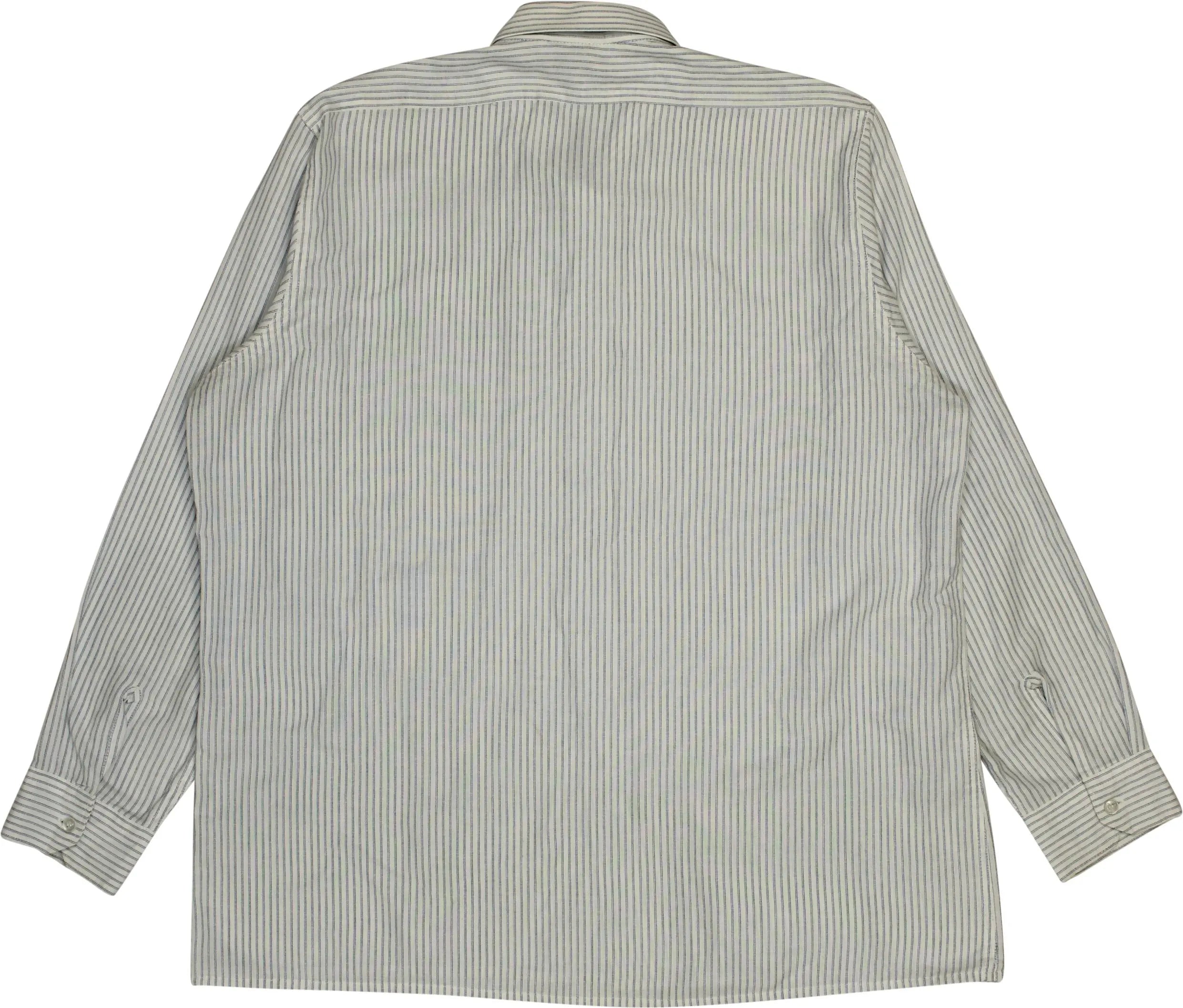 ReeMarc - White Striped Shirt- ThriftTale.com - Vintage and second handclothing