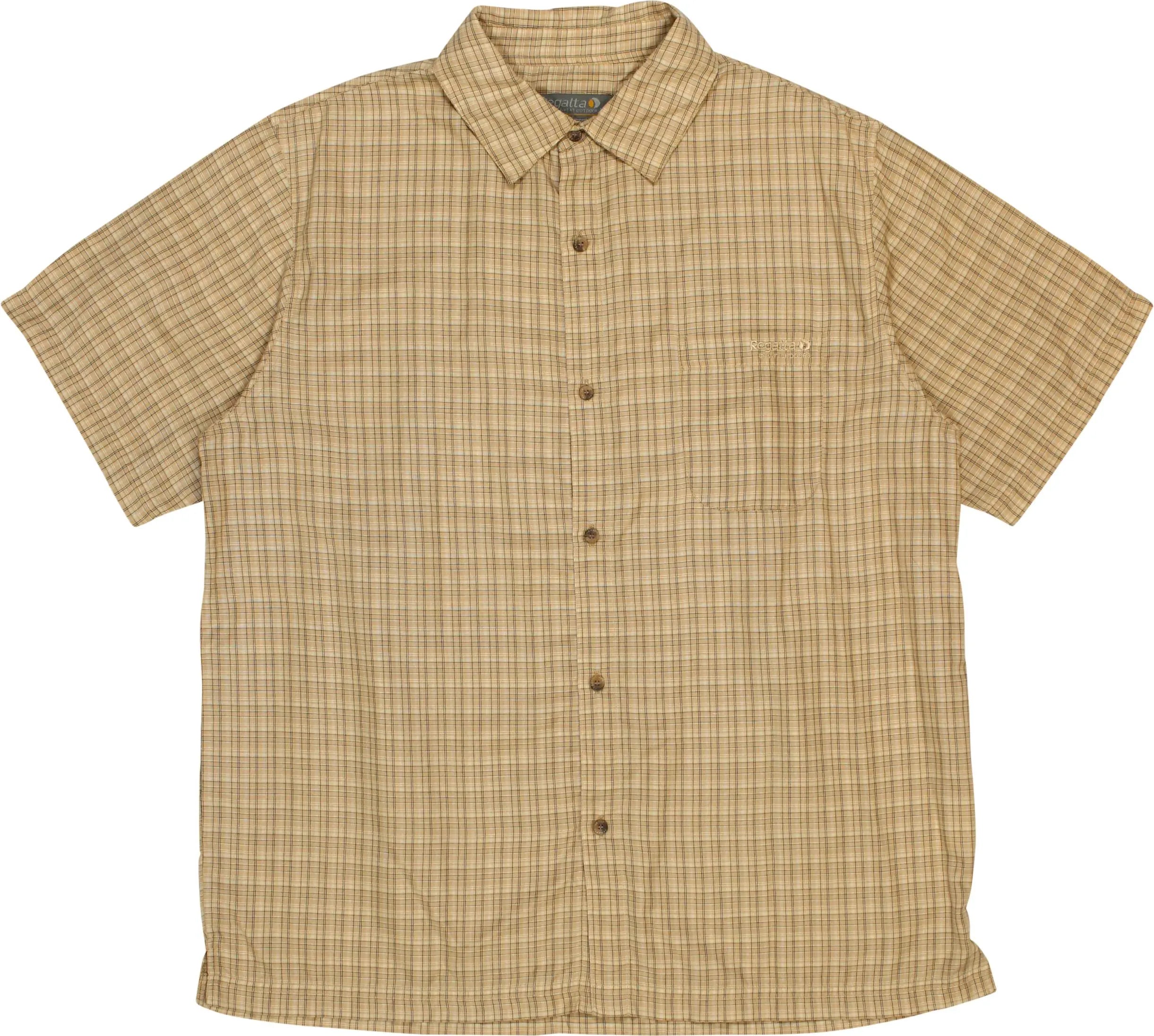 Regatta - Checked Short Sleeve Shirt- ThriftTale.com - Vintage and second handclothing
