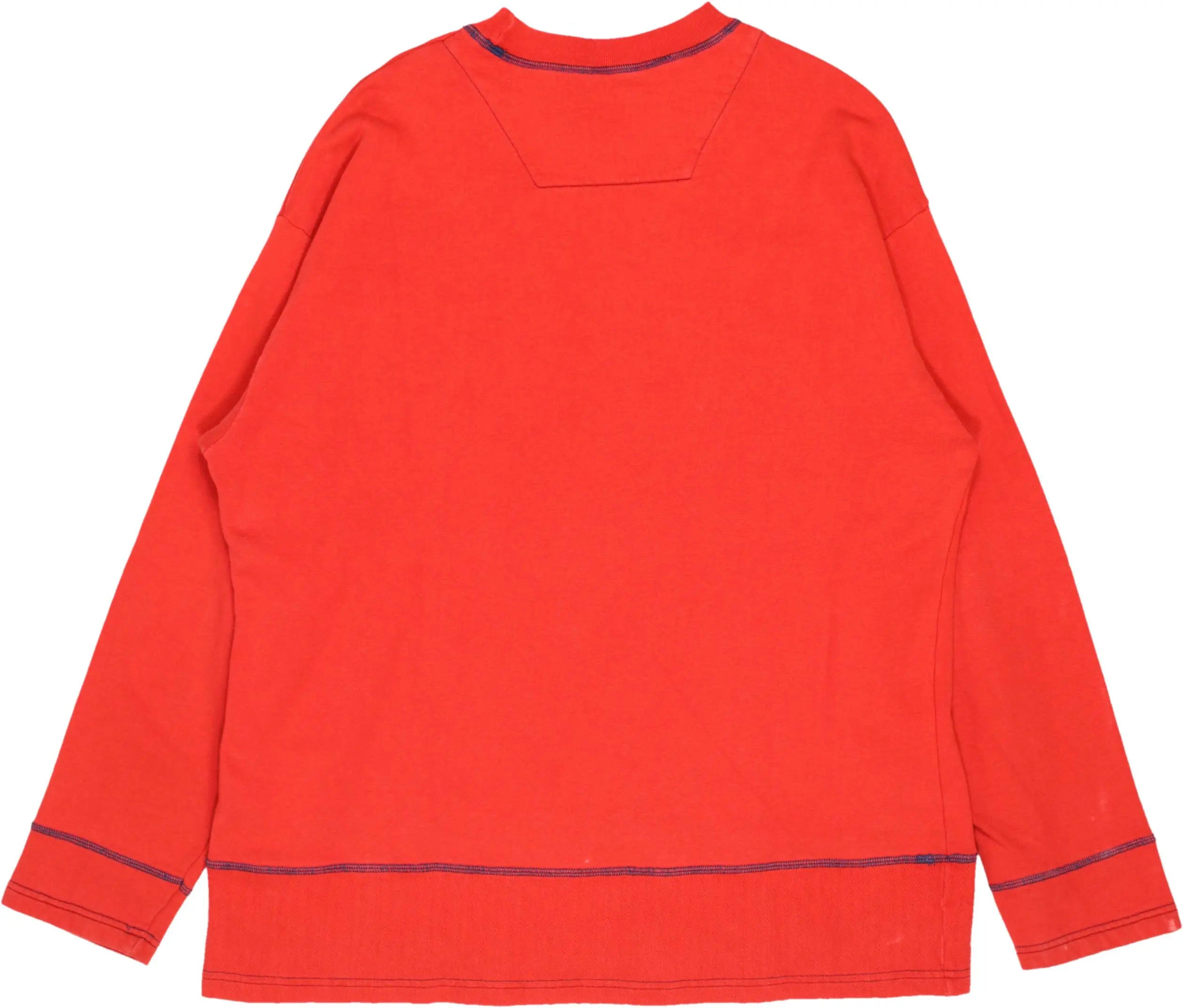 Replay - 90s Red Sweater by Replay- ThriftTale.com - Vintage and second handclothing