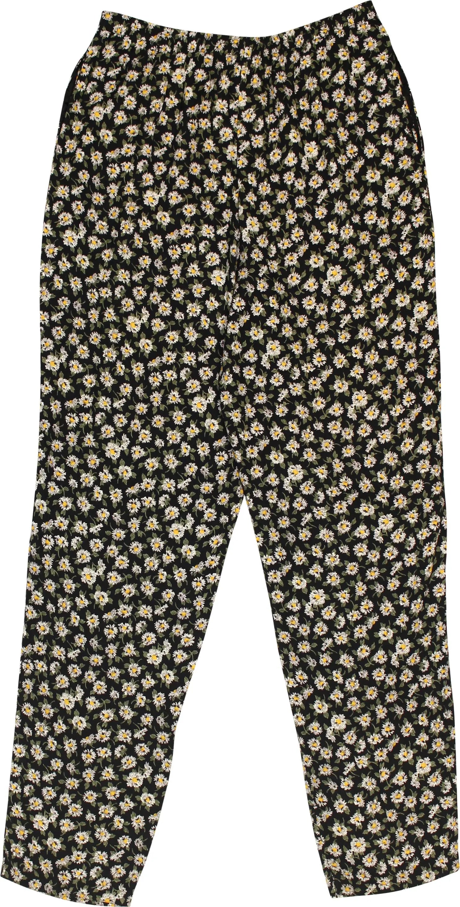 Requirements - 90s Floral Trousers- ThriftTale.com - Vintage and second handclothing