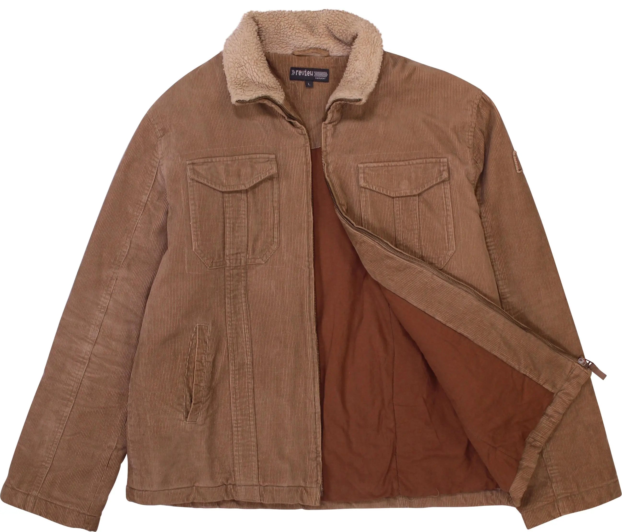 Review - Corduroy Jacket- ThriftTale.com - Vintage and second handclothing
