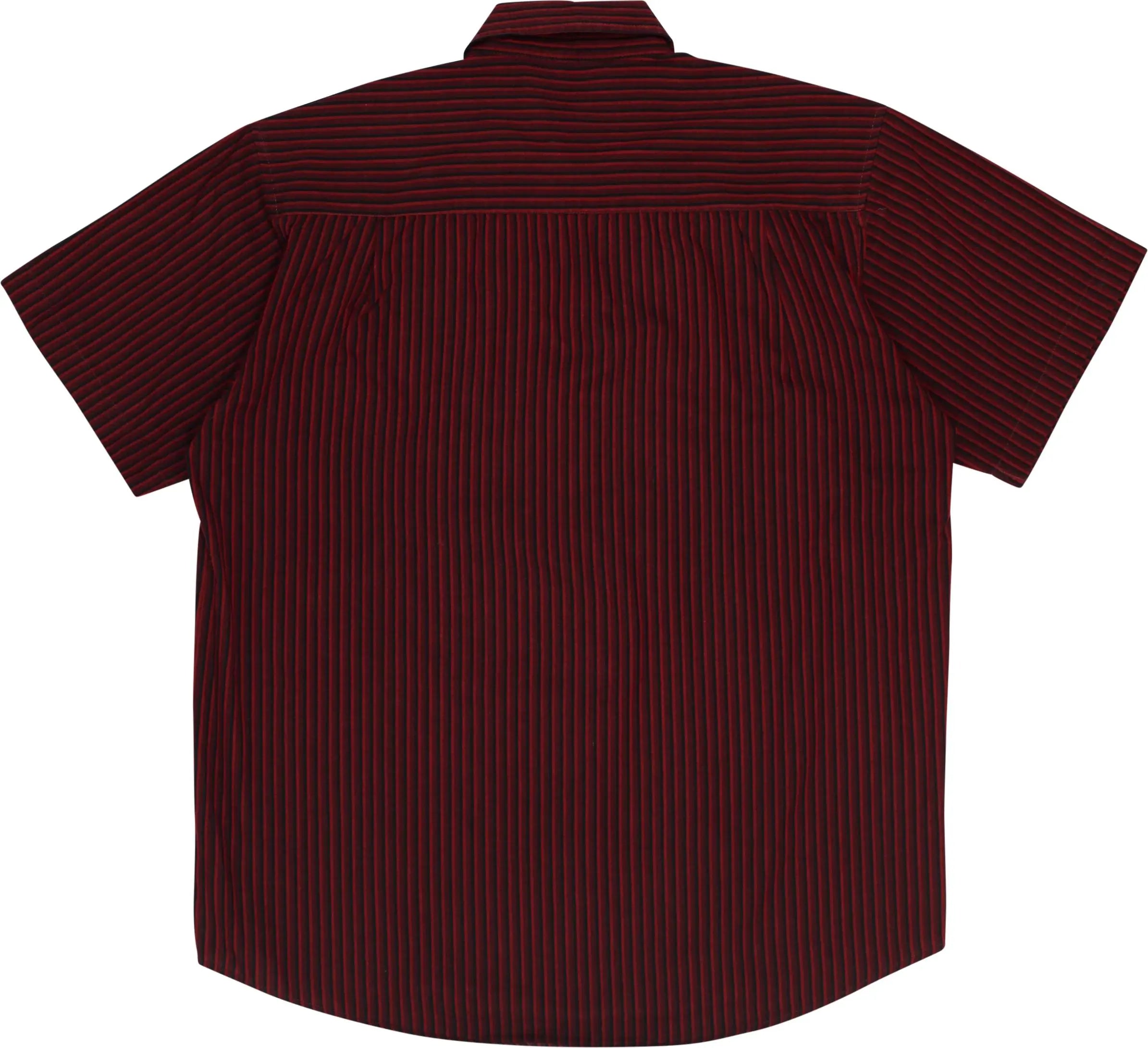 Reward Classic - Red Striped Short Sleeve Shirt- ThriftTale.com - Vintage and second handclothing