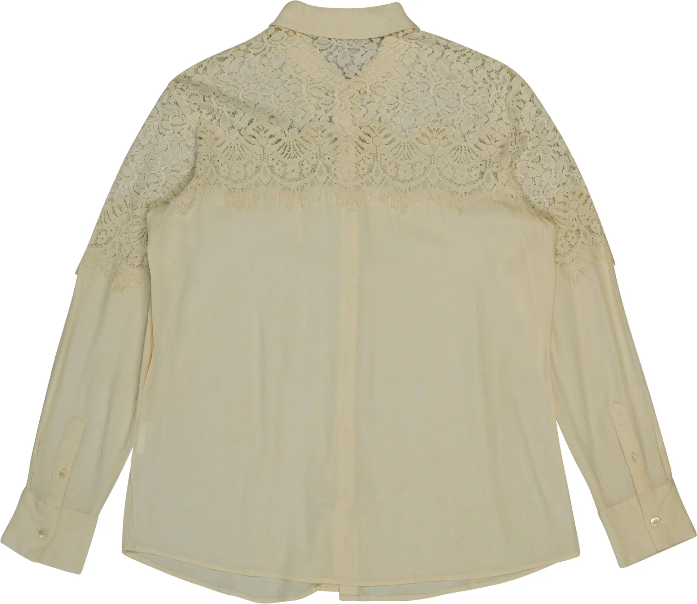 Riani - Blouse with Lace- ThriftTale.com - Vintage and second handclothing