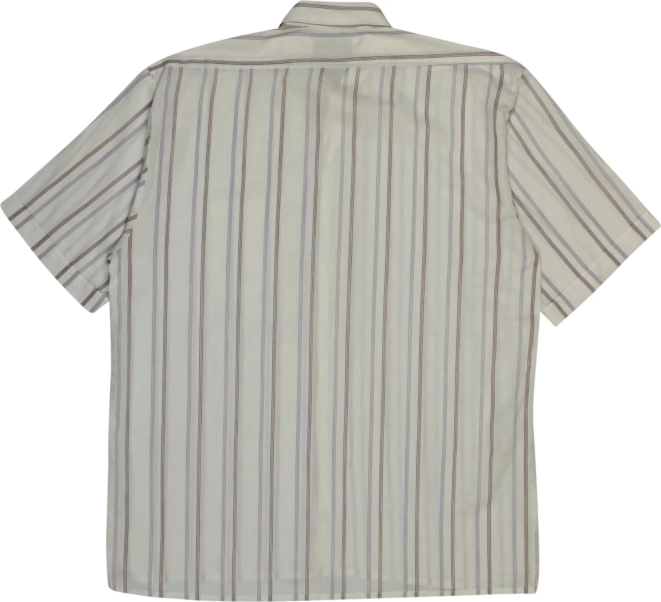 Ricardo Verdi - Striped Short Sleeve Shirt- ThriftTale.com - Vintage and second handclothing