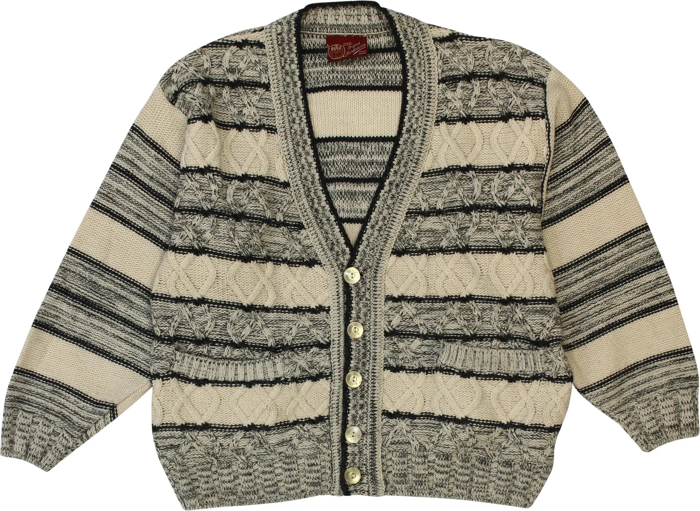Rifle - Knitted Cardigan- ThriftTale.com - Vintage and second handclothing