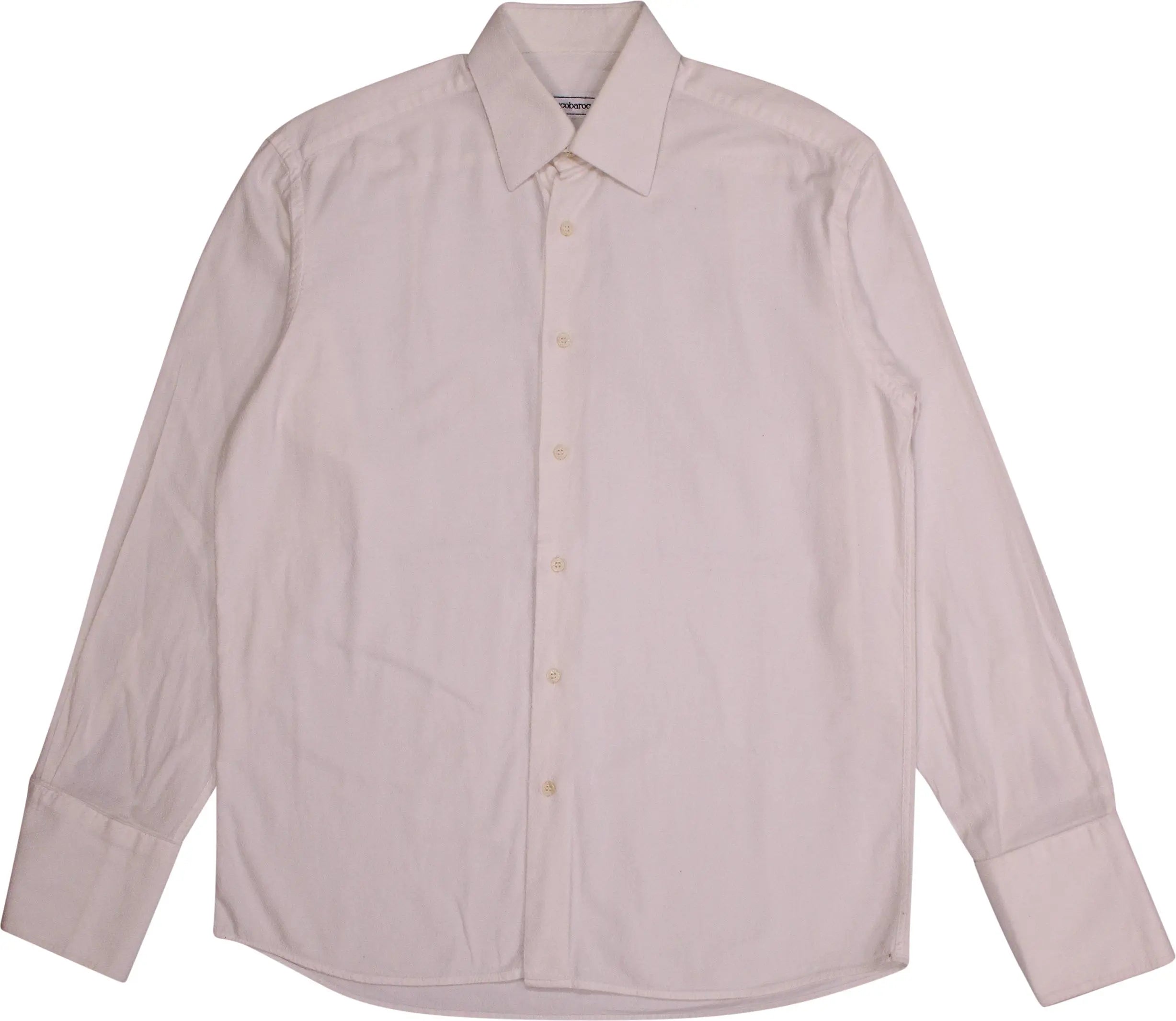 Rocco Barocco - White Shirt by Rocco Barocco- ThriftTale.com - Vintage and second handclothing