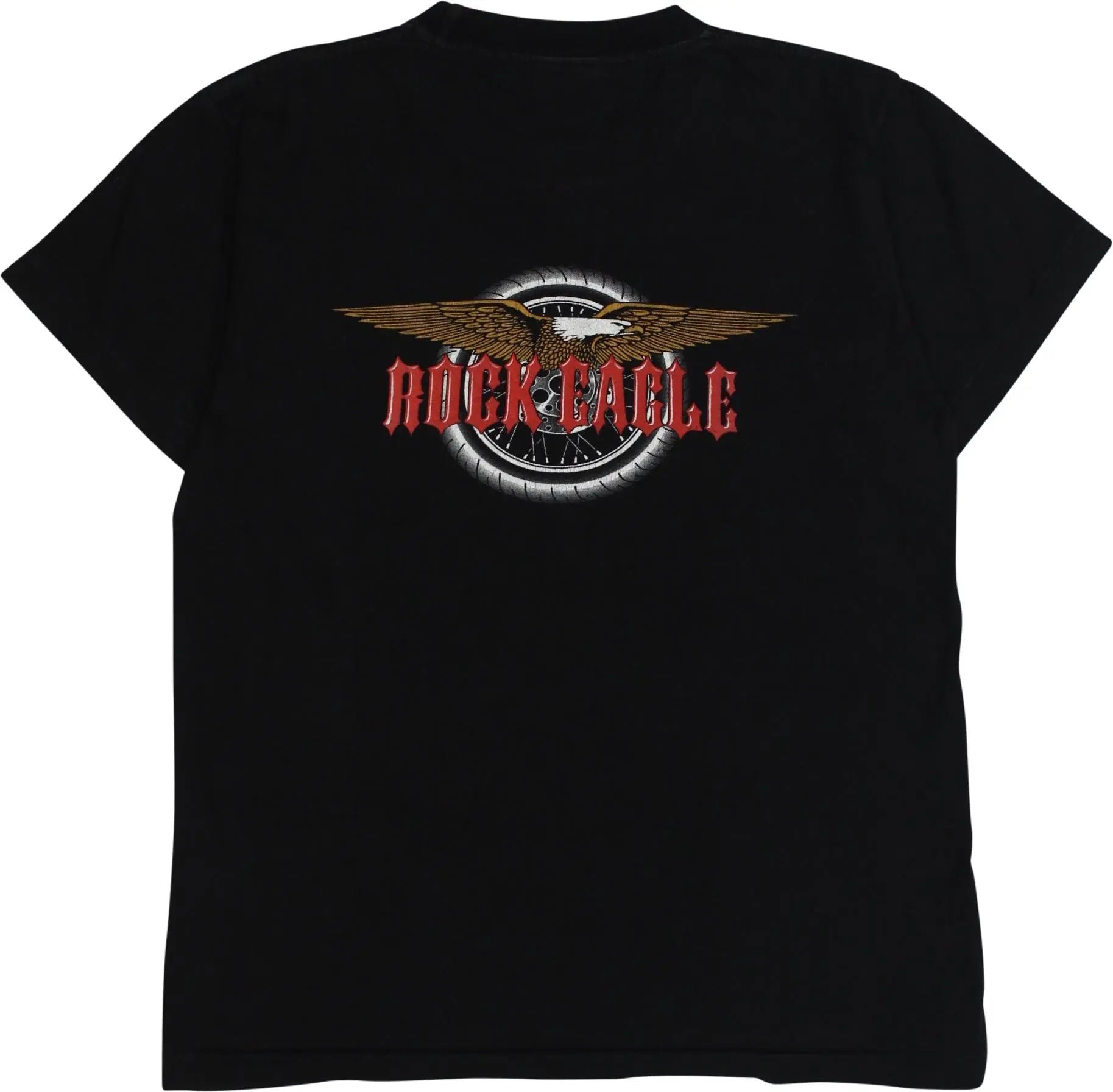 Rock Eagle - Biker T-Shirt- ThriftTale.com - Vintage and second handclothing