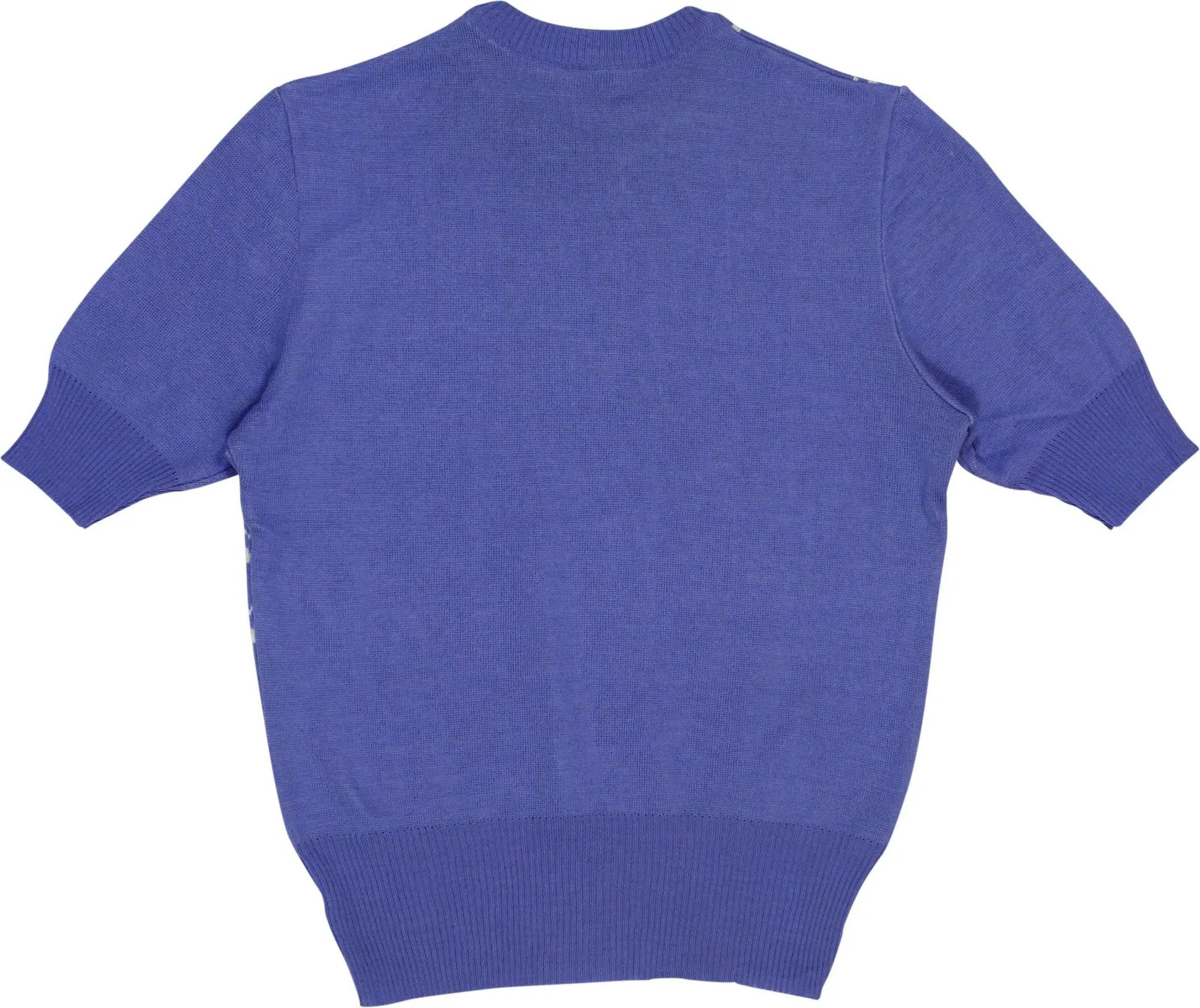 Röcker - Vintage Wool Blend Short Sleeve Jumper- ThriftTale.com - Vintage and second handclothing