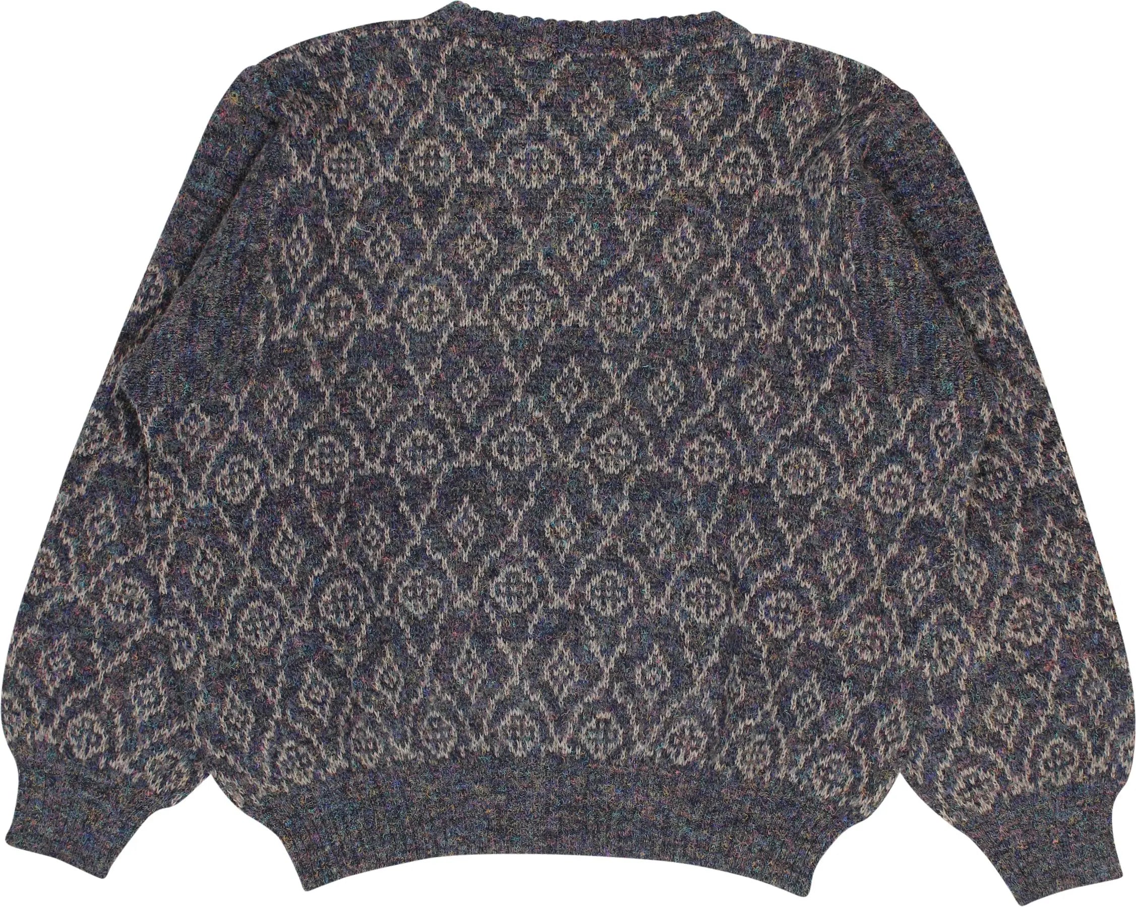 Rodes - 80s Patterned Jumper- ThriftTale.com - Vintage and second handclothing