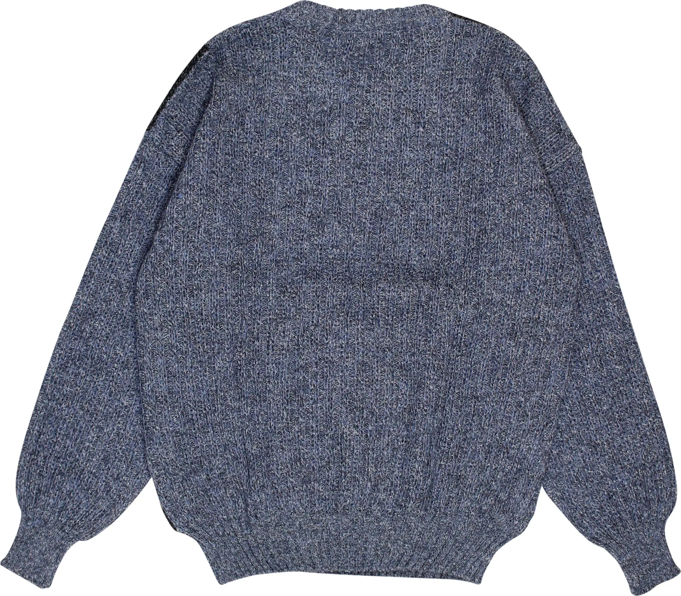 Rodrigo - Blue Knitted Jumper- ThriftTale.com - Vintage and second handclothing